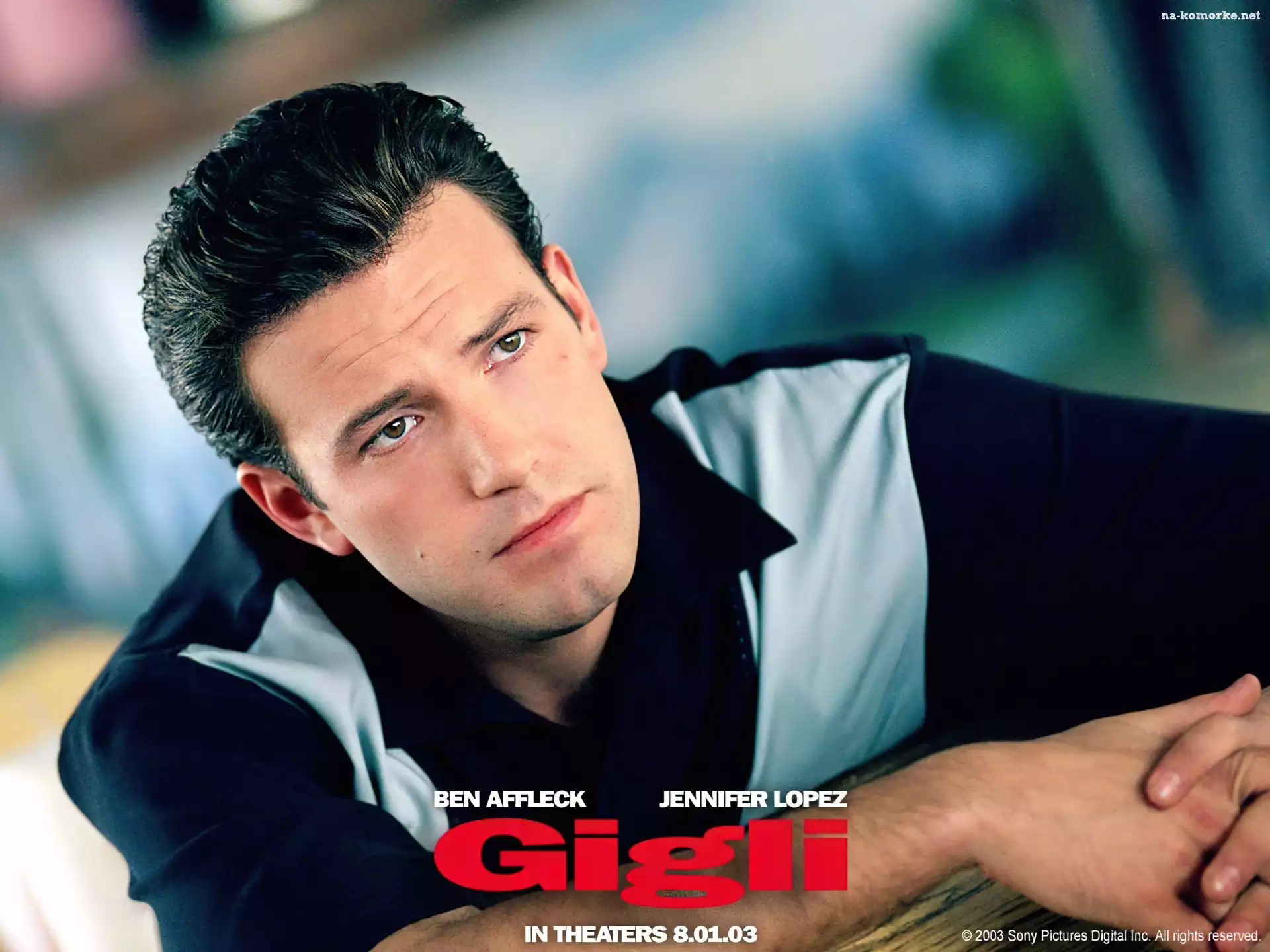 Ben Affleck, ręce, ciemne, włosy