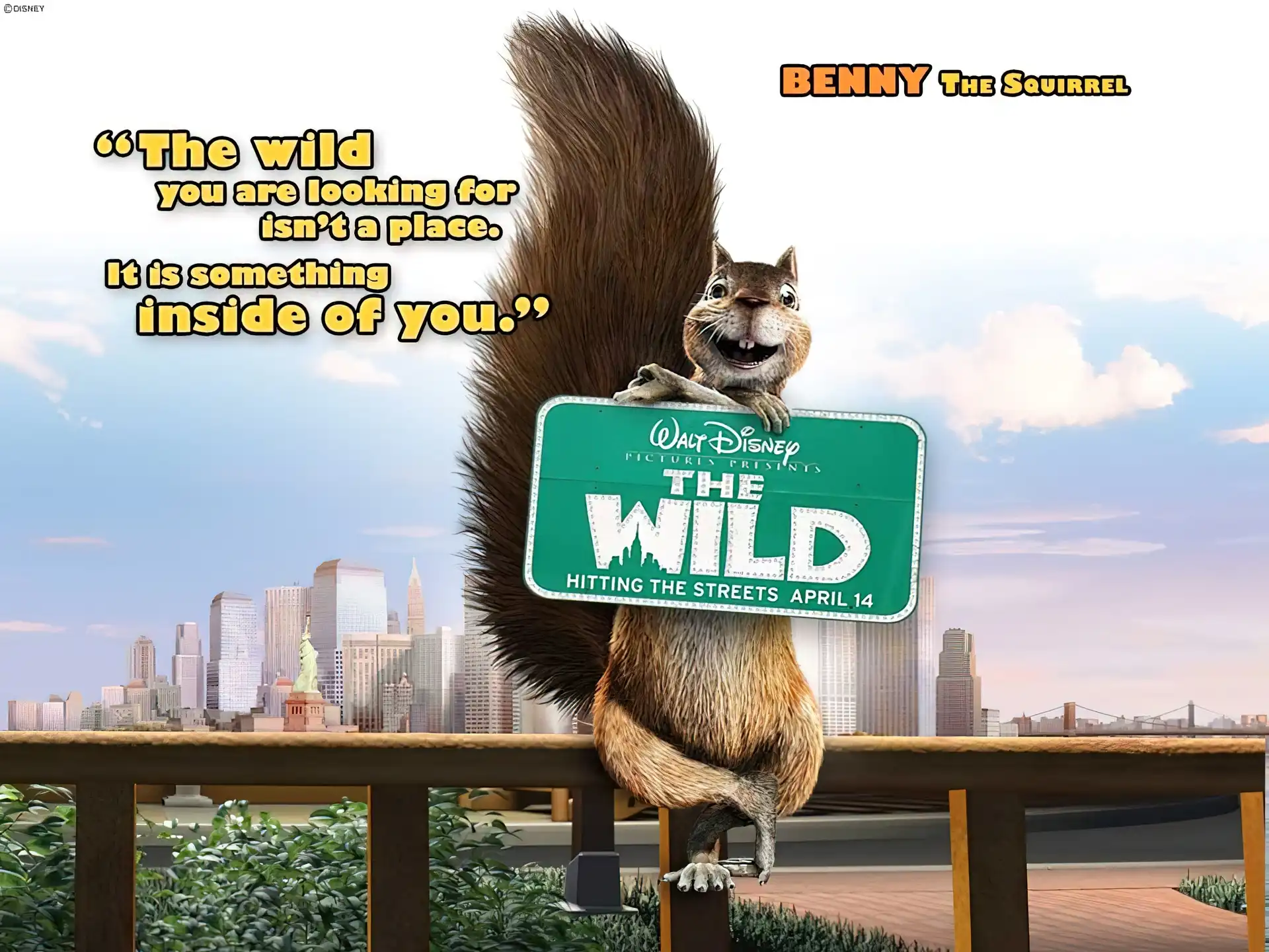 Benny, The Wild, Film animowany, Dżungla