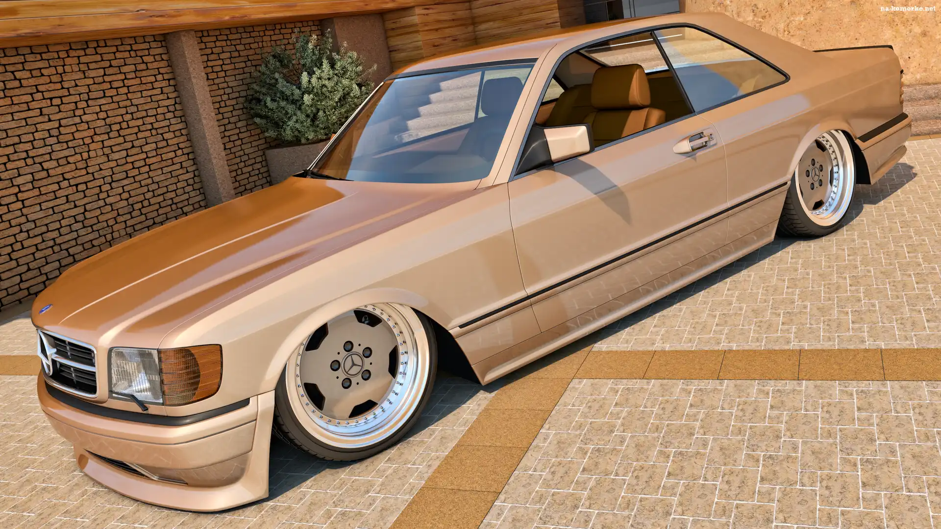 Mercedes Benz 560 SEC AMG, 1991, Bok