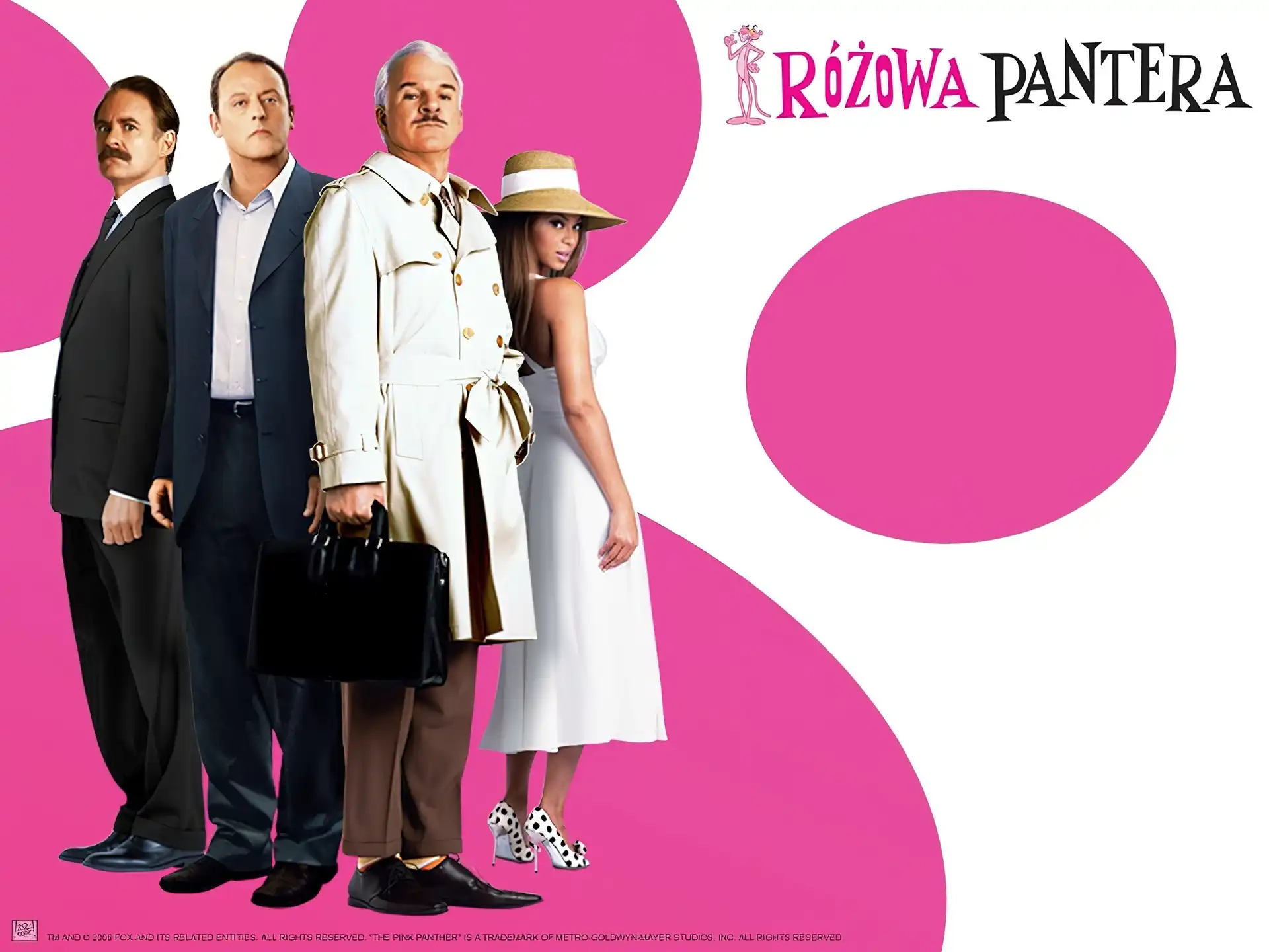 Jean Reno, The Pink Panther, Kevin Kline, Steve Martin, Beyonce