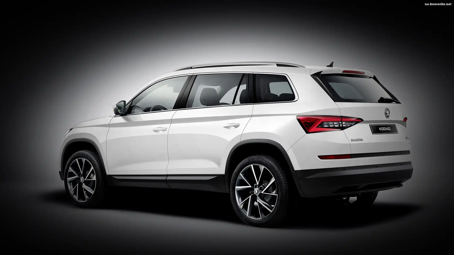 Biała, Skoda Kodiaq, 2017