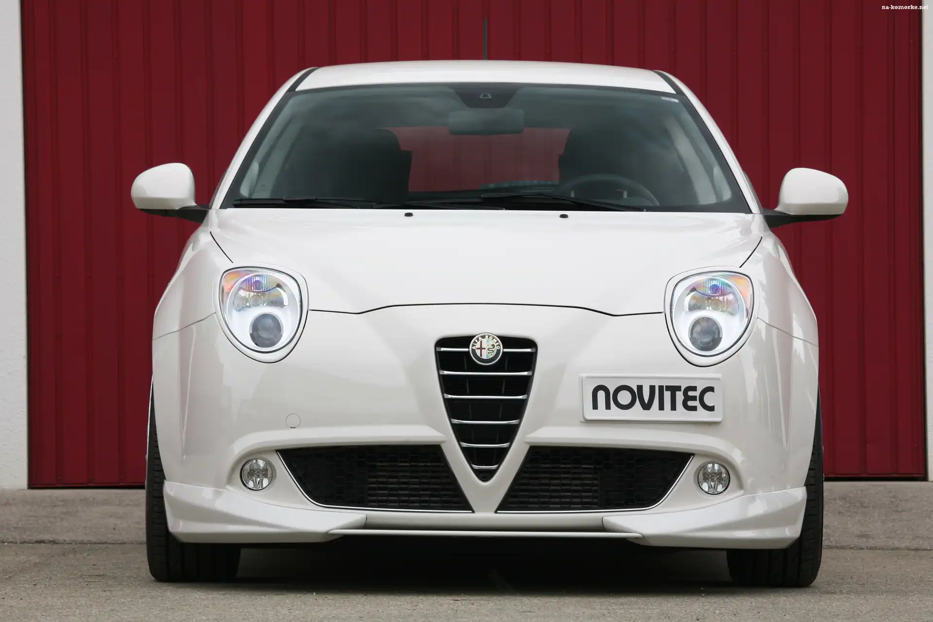 Biała, Logo, Alfa Romeo MiTo, Lusterka