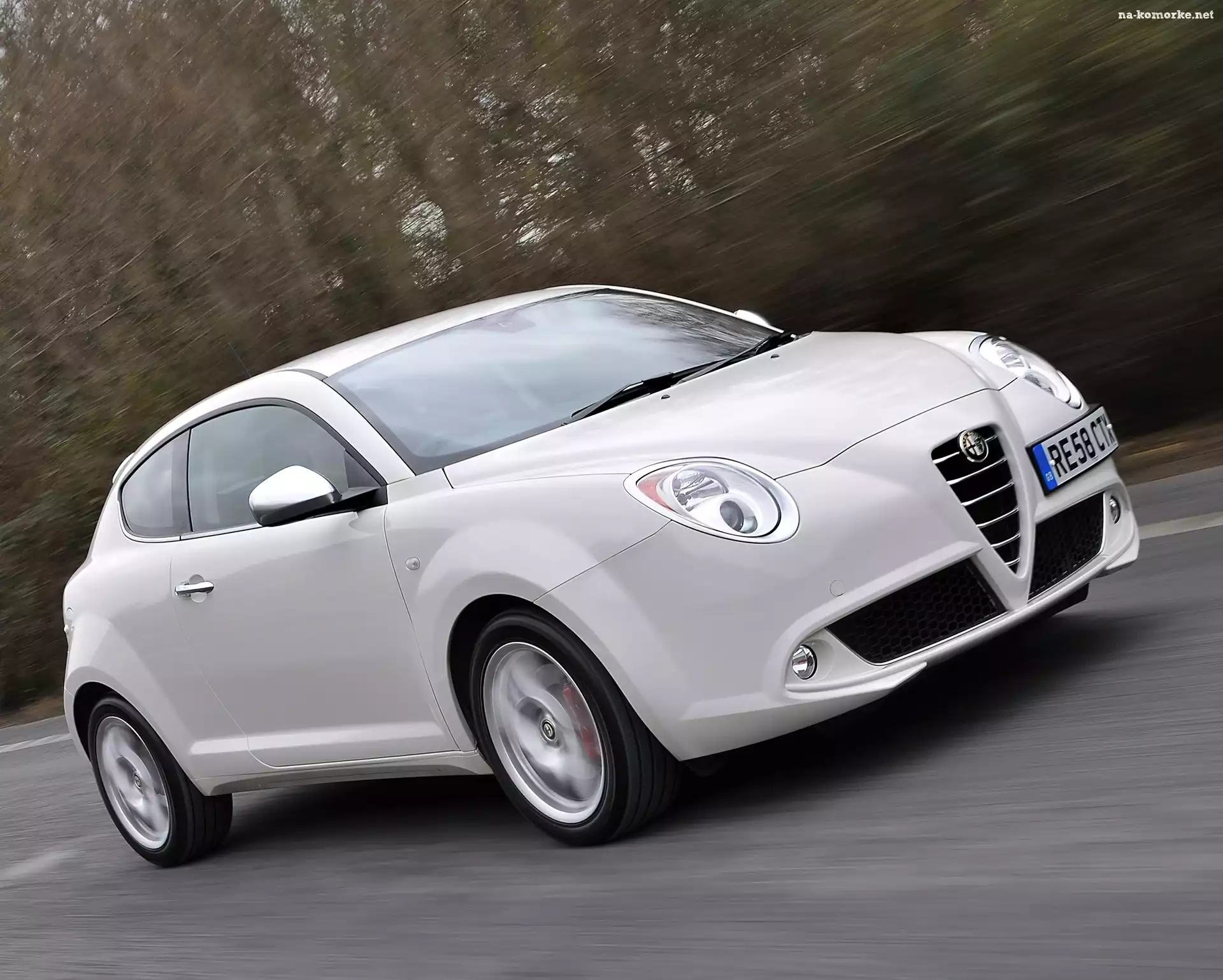 Biała, Alfa Romeo MiTo, Trasa