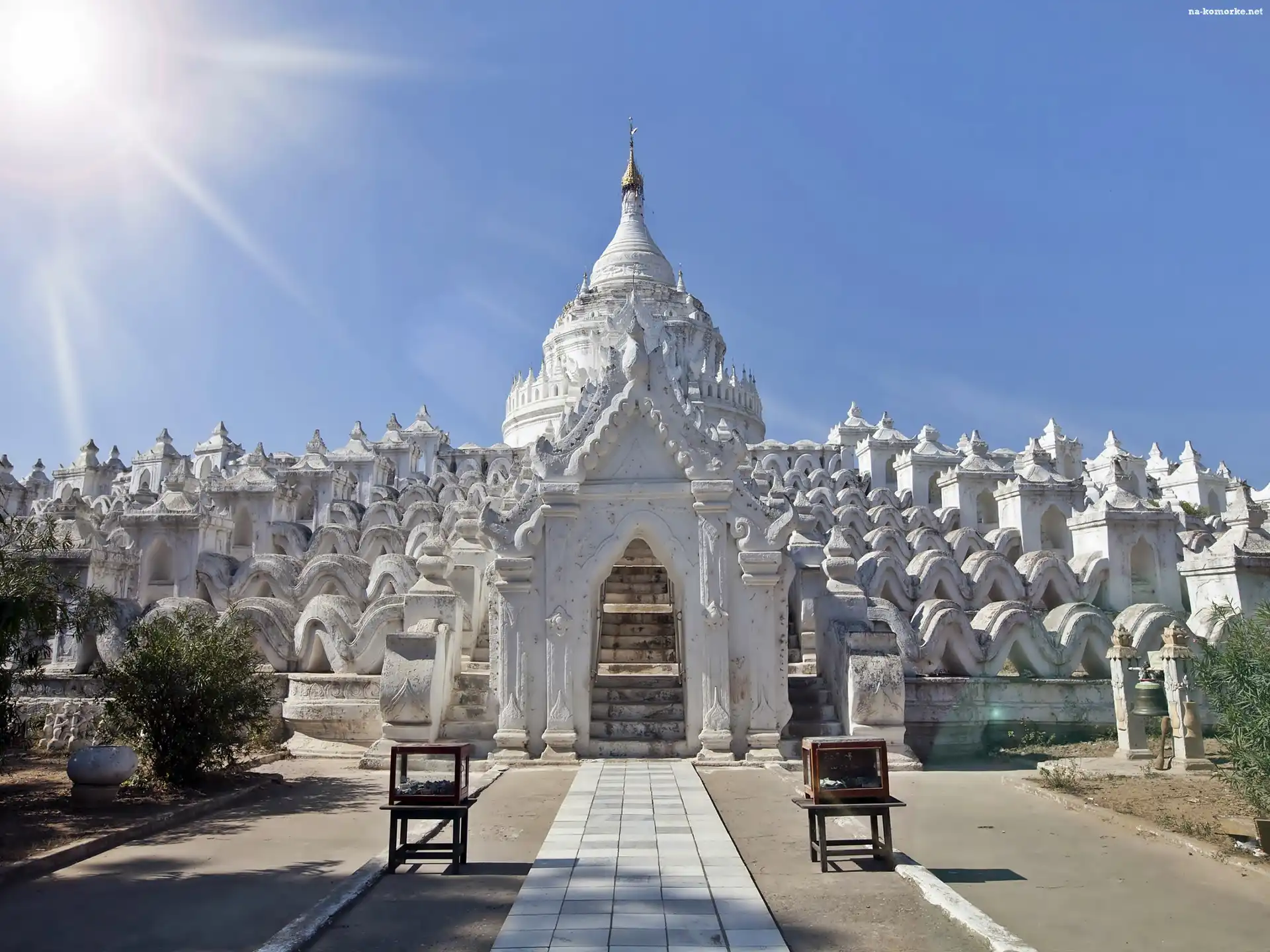 Min Kun, Buddyjska, Świątynia, Mjanma, Pagoda Hsinbyume, Birma