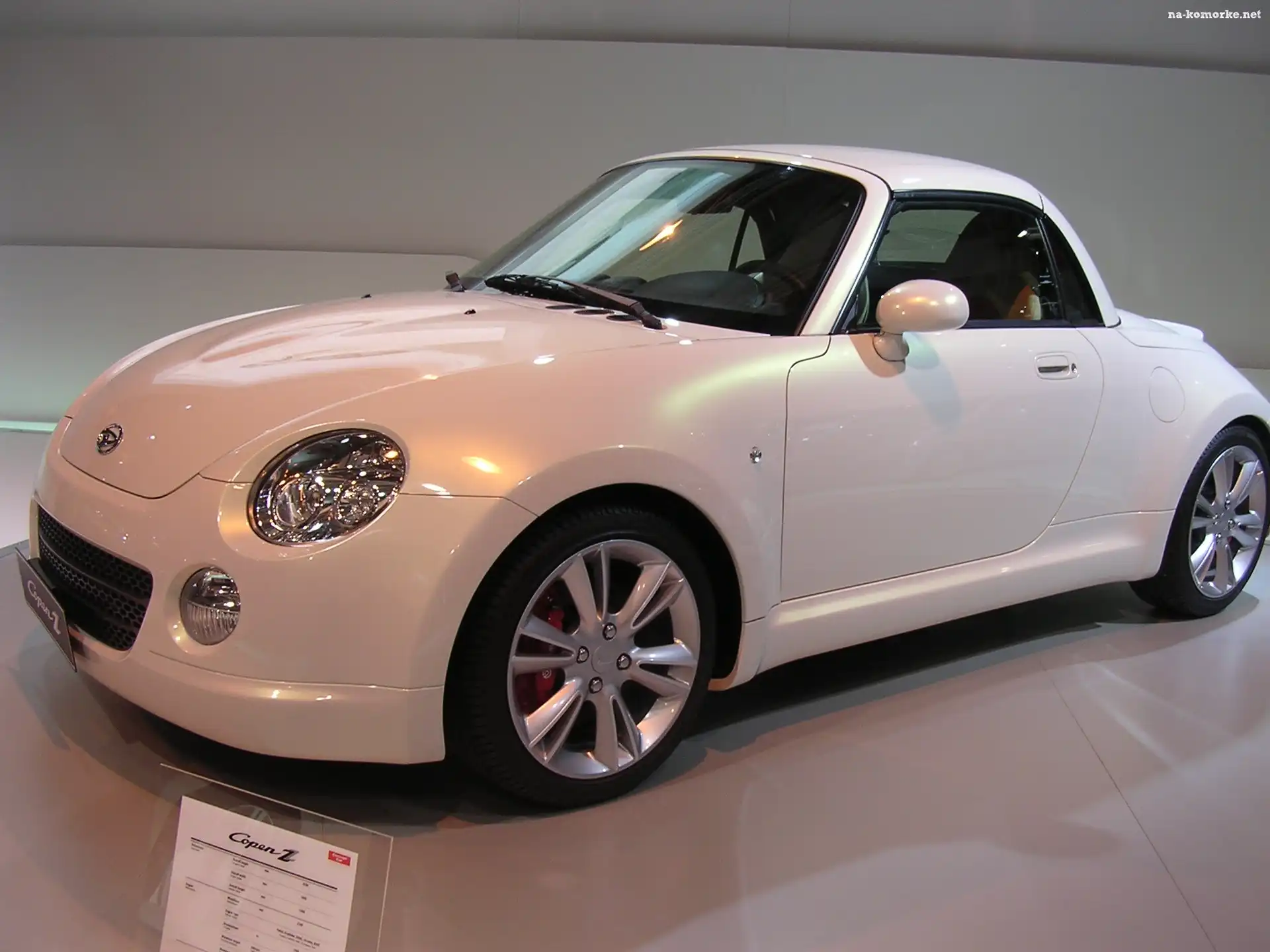 Białe, Hamulcowy, Daihatsu Copen, Zacisk