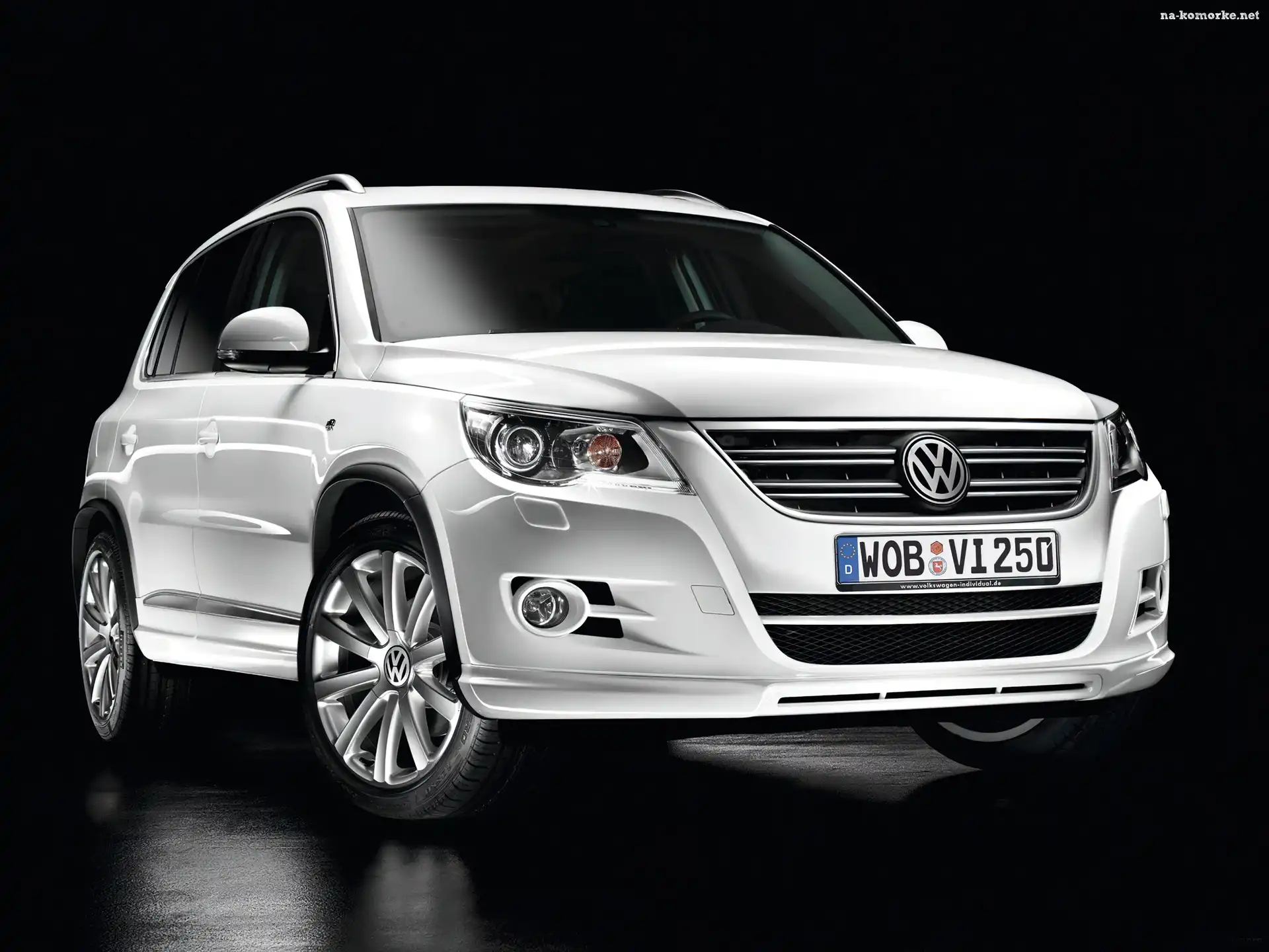 Biały, Tuning, Volkswagen Tiguan, Pakiet