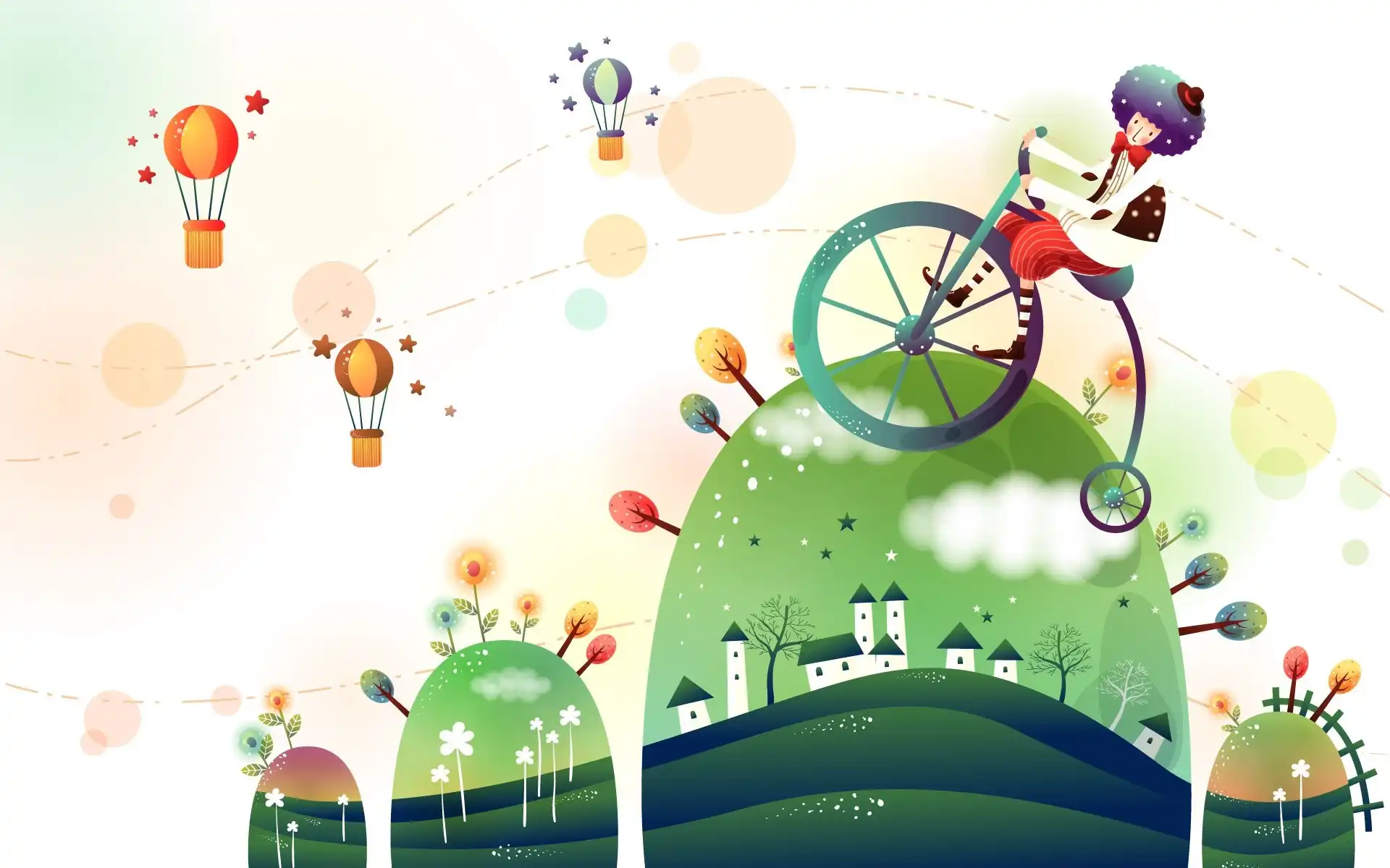 Pajacyk, Bicykl, Fantasy