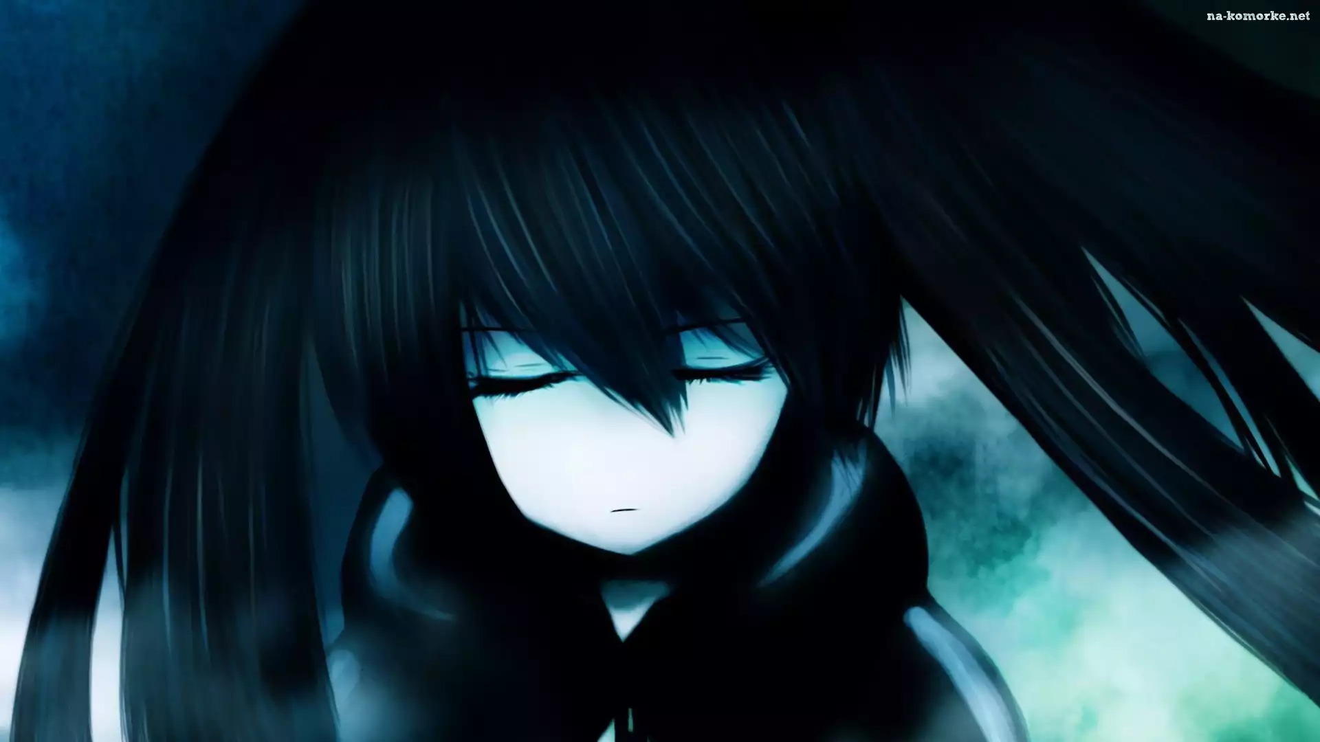 Black Rock Shooter, Włosy, Anime, Dziewczyna