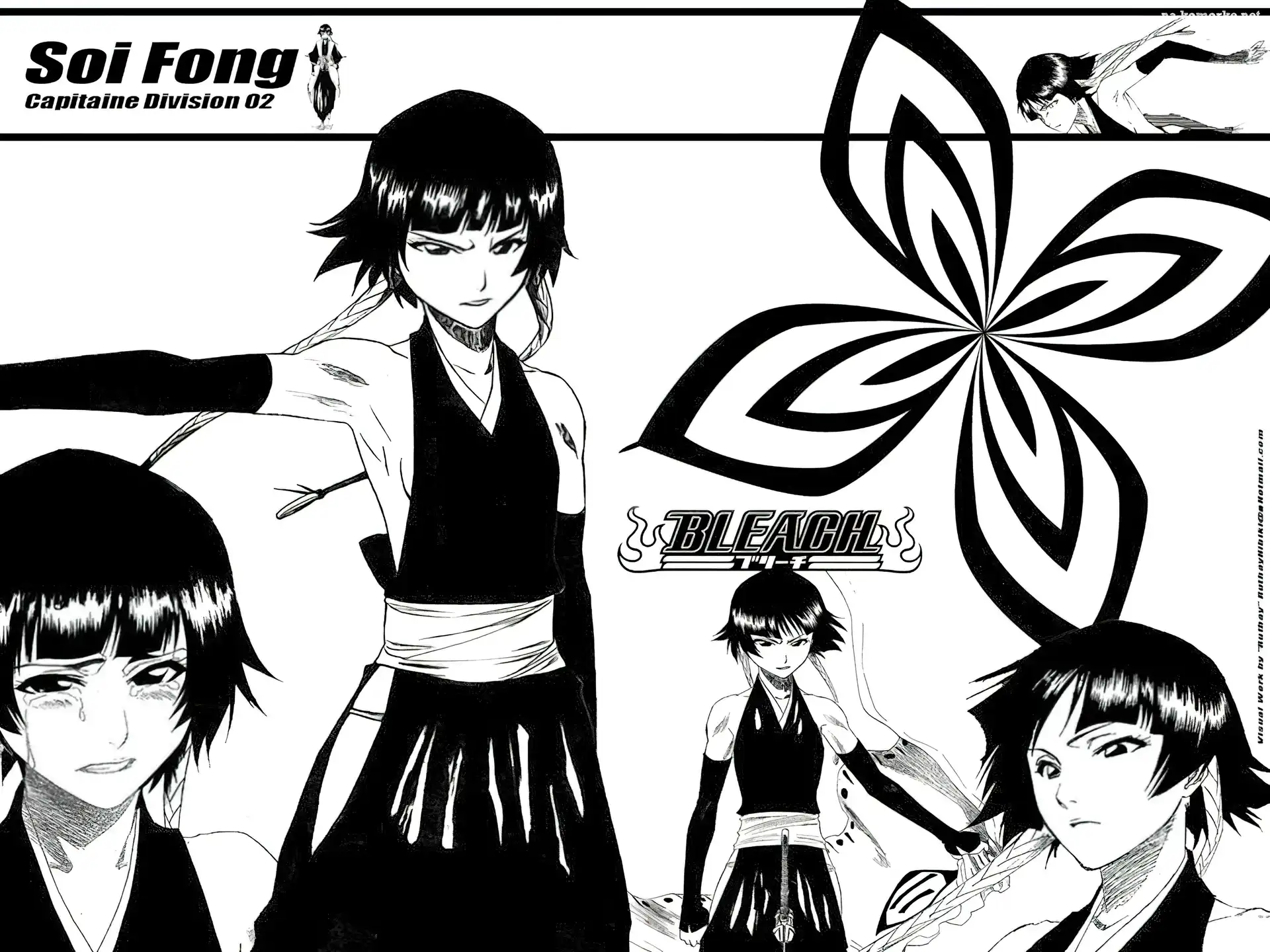 Bleach, napisy, dziewczyny, rysunek