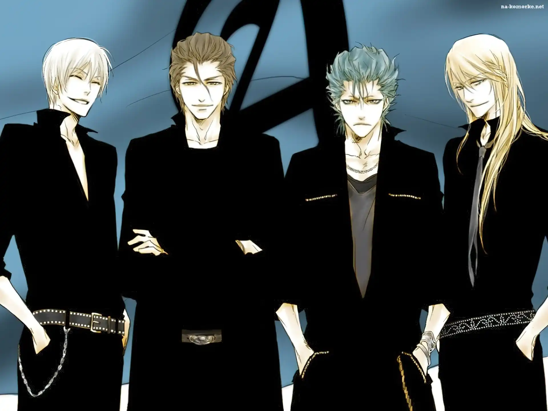 Bleach, łańcuch, ludzie, pasek
