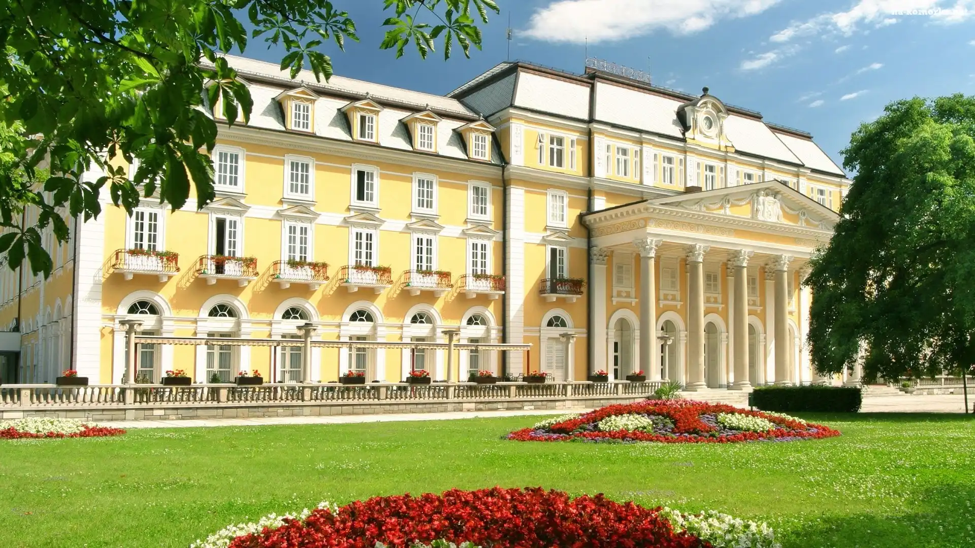 Pałac, Bled, Słowenia