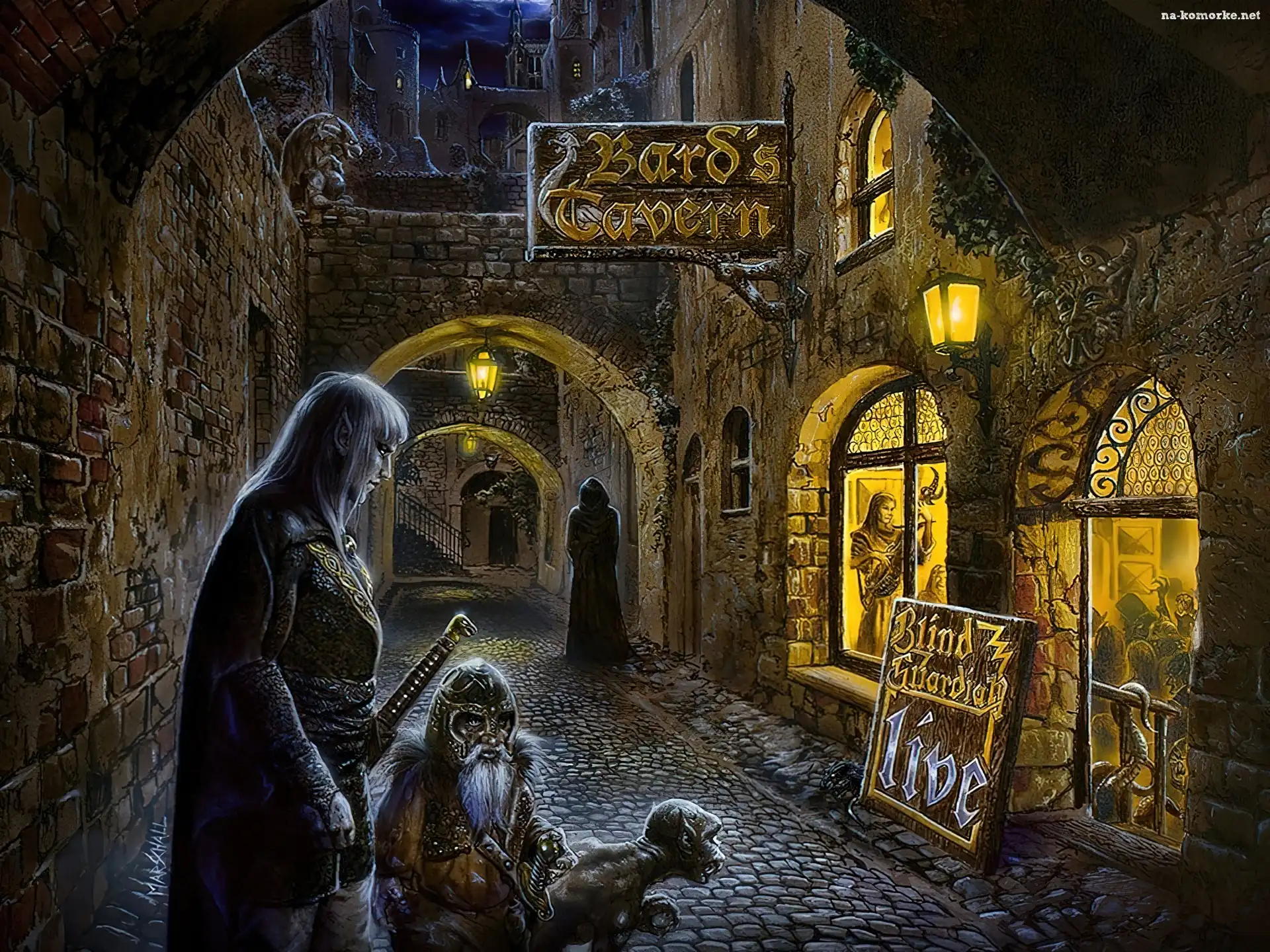 Blind Guardian, droga, zjawy