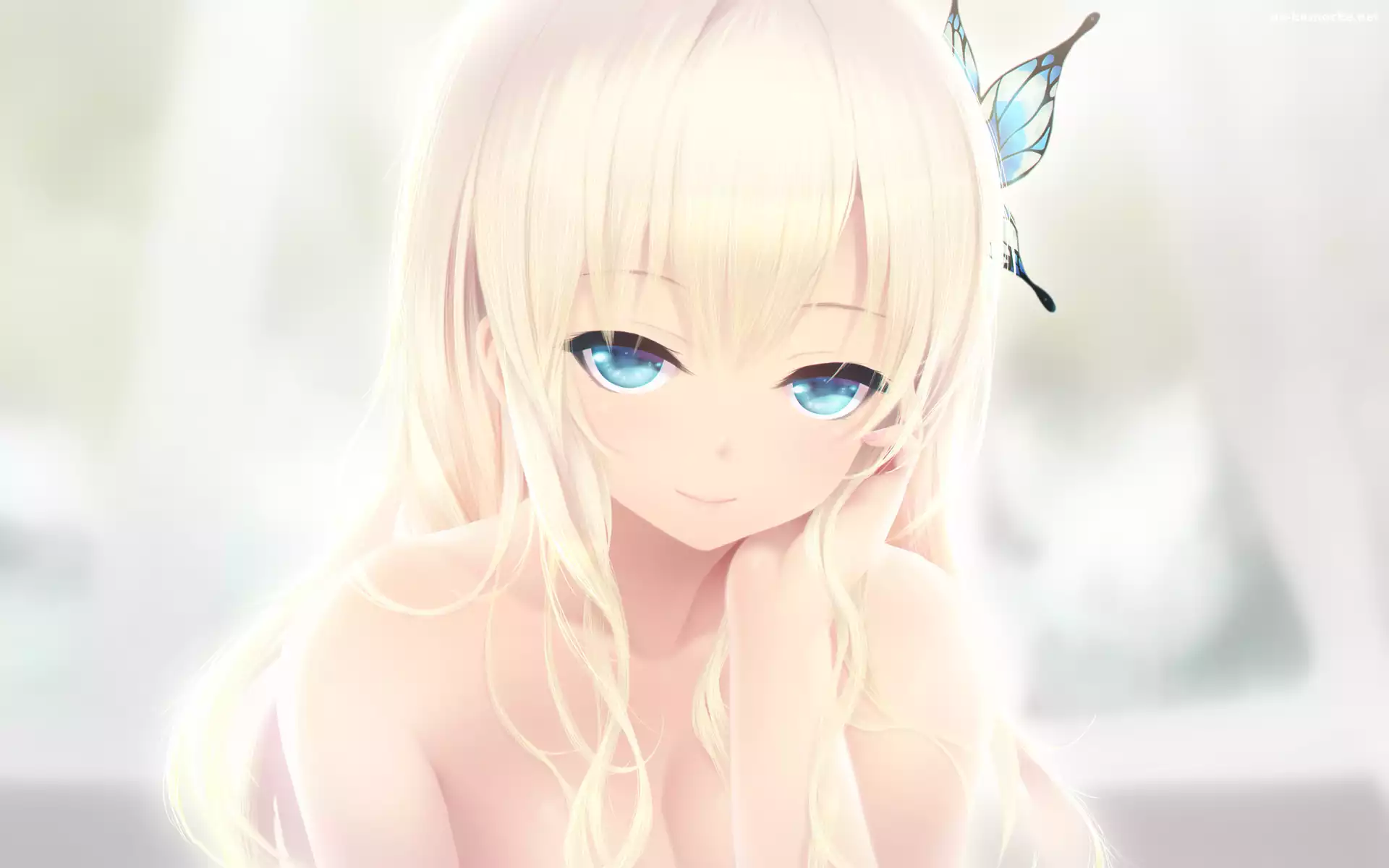 Blondwłosa, Anime, Dziewczyna, Manga
