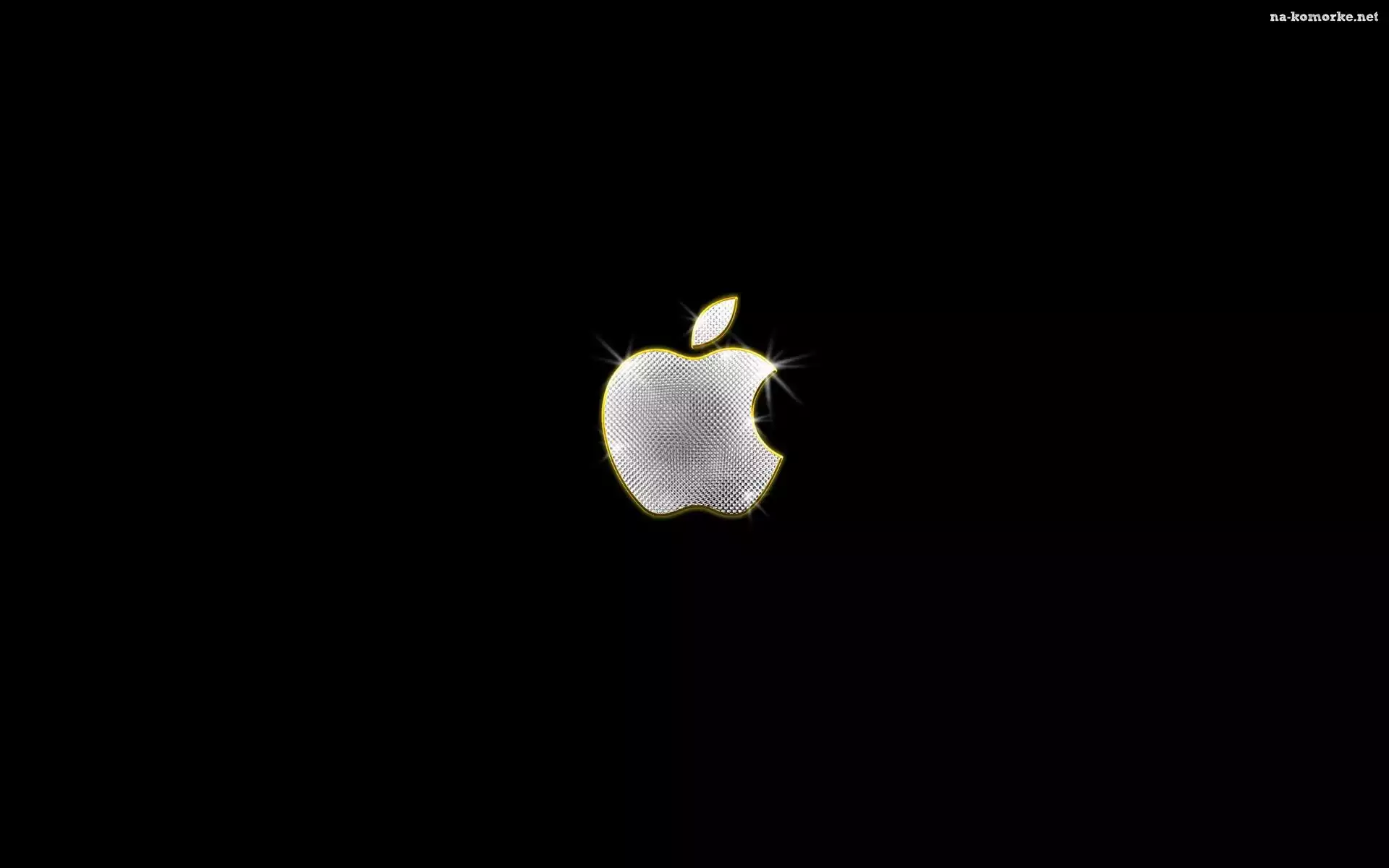 Apple, Błyszczące, Logo