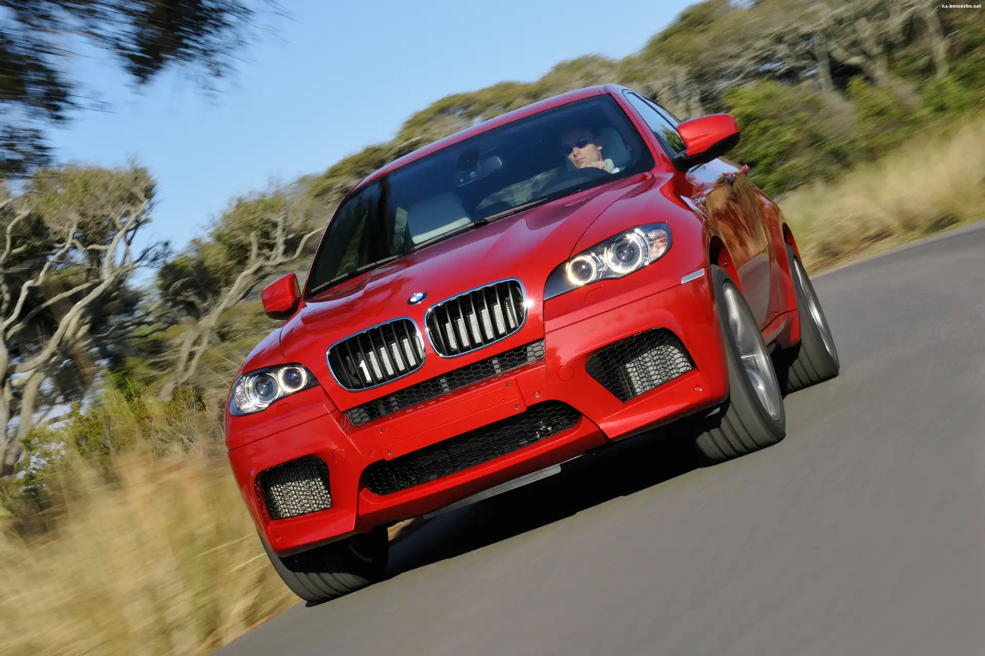 Czerwone, BMW , X6
