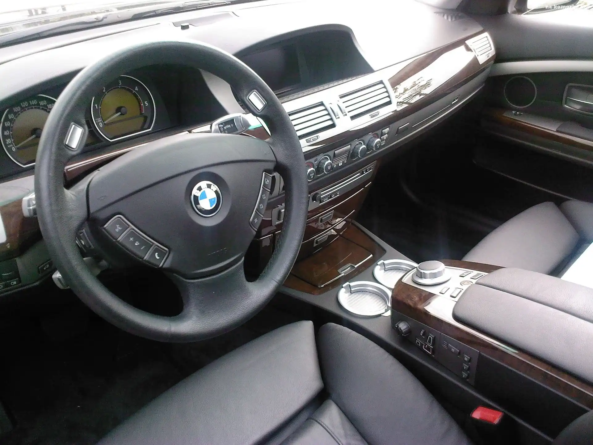 BMW 7, Prędkościomierze, E65, Kierownica