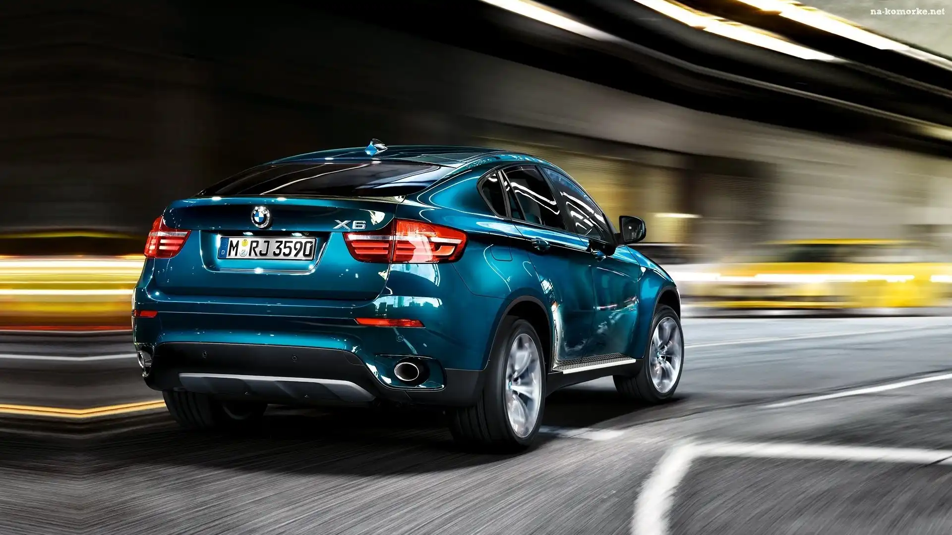 Niebieskie, Bmw X6