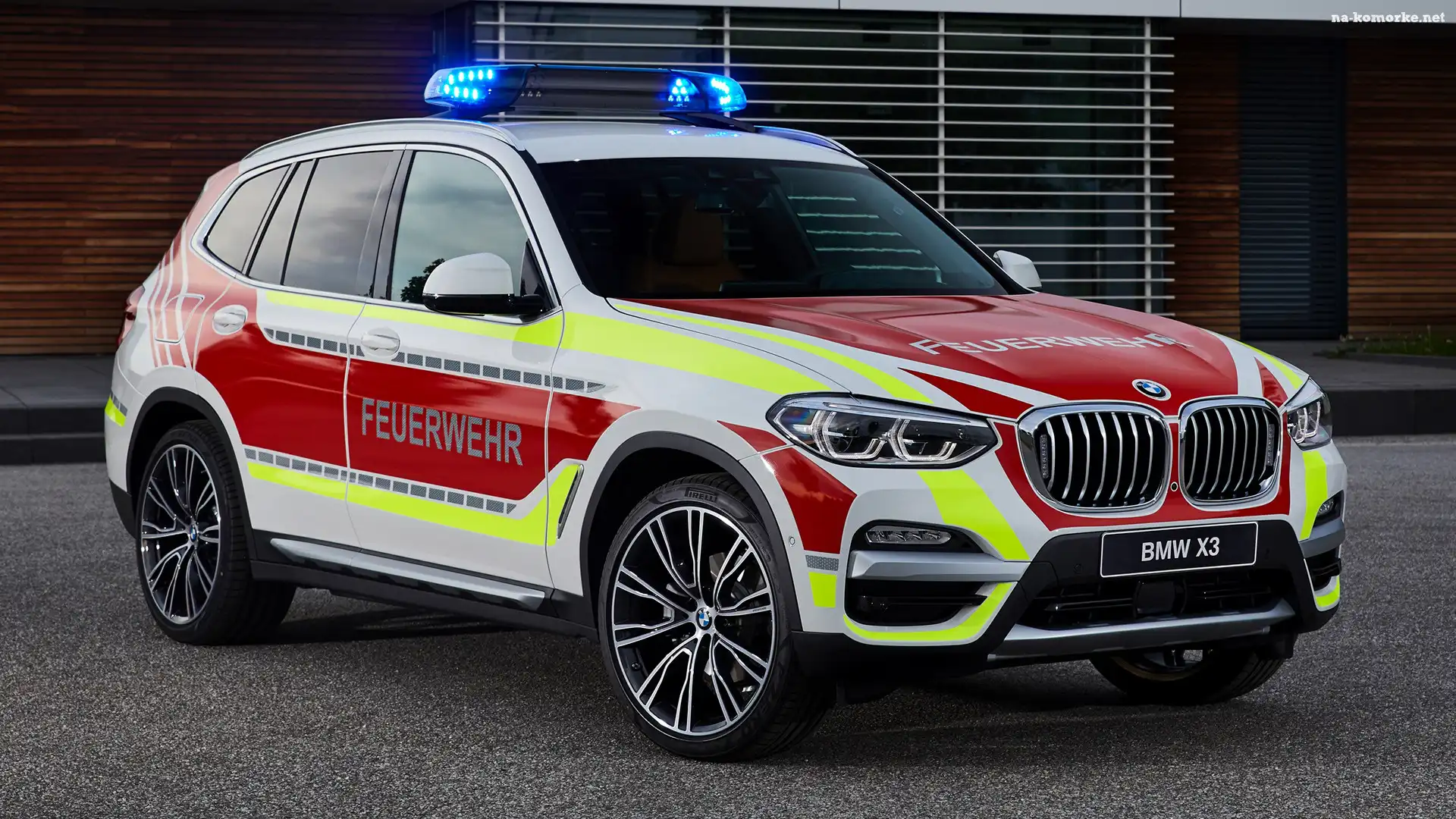 BMW X3, Straż pożarna