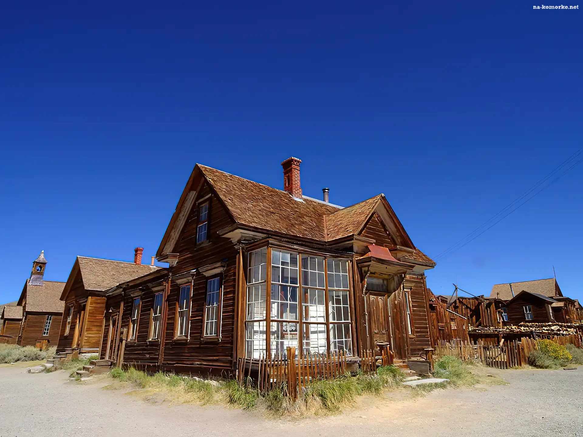 Dom, Bodie Ghost Town, Kalifornia, Miasto, Duchów