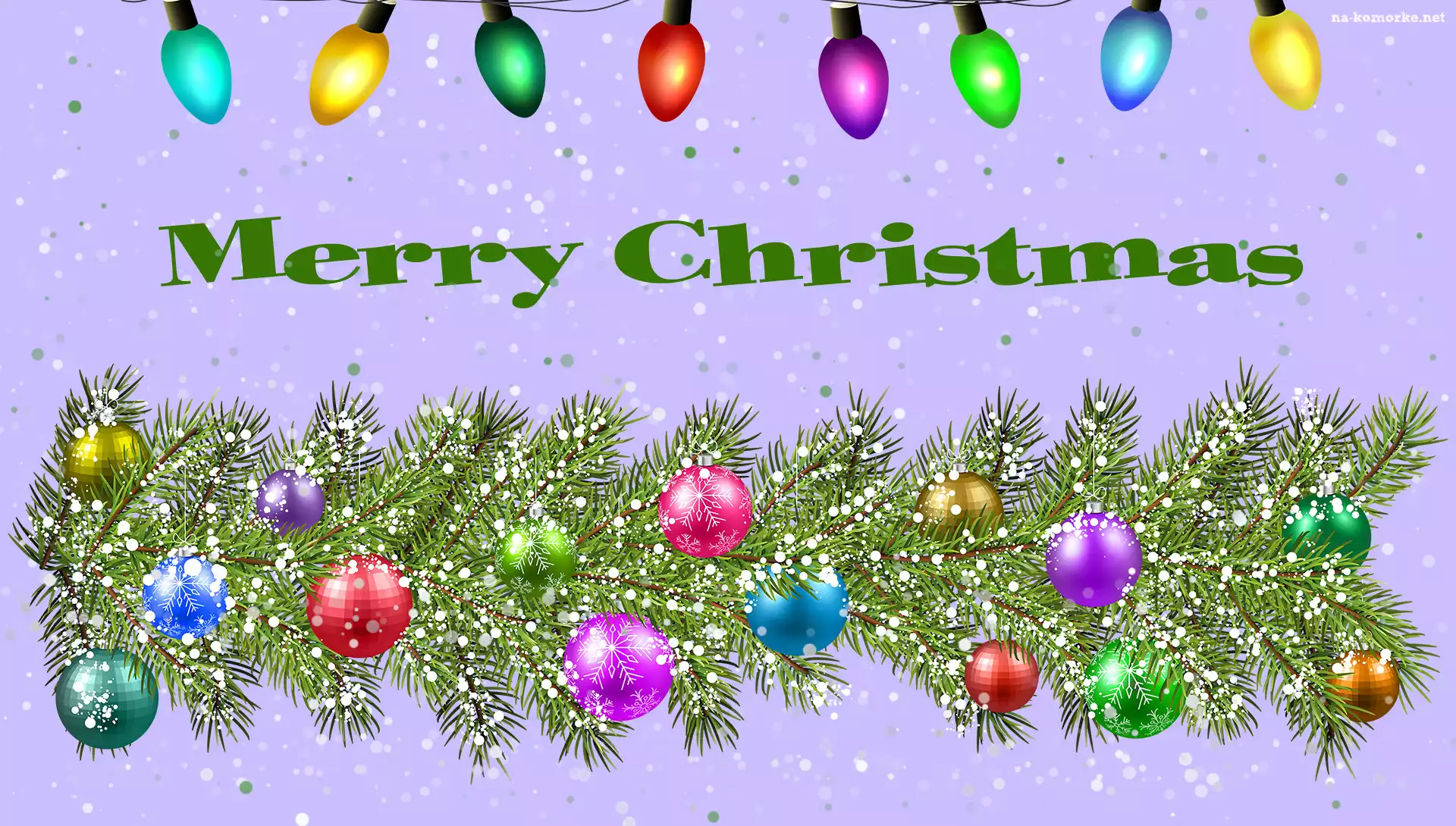 Świąteczne, Napis, Merry Christmas, Boże Narodzenie, Lampki, Stroik, Bombki
