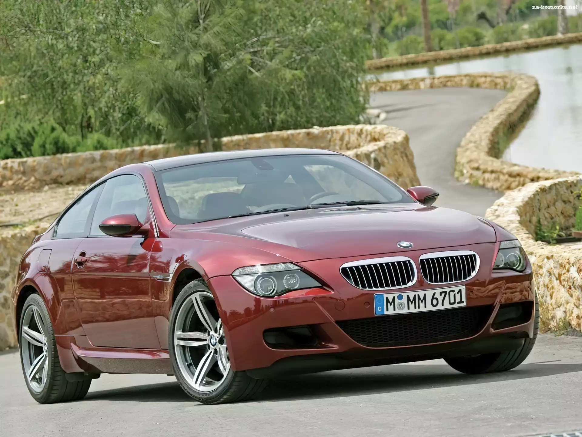 Bordowa, E63, BMW 6