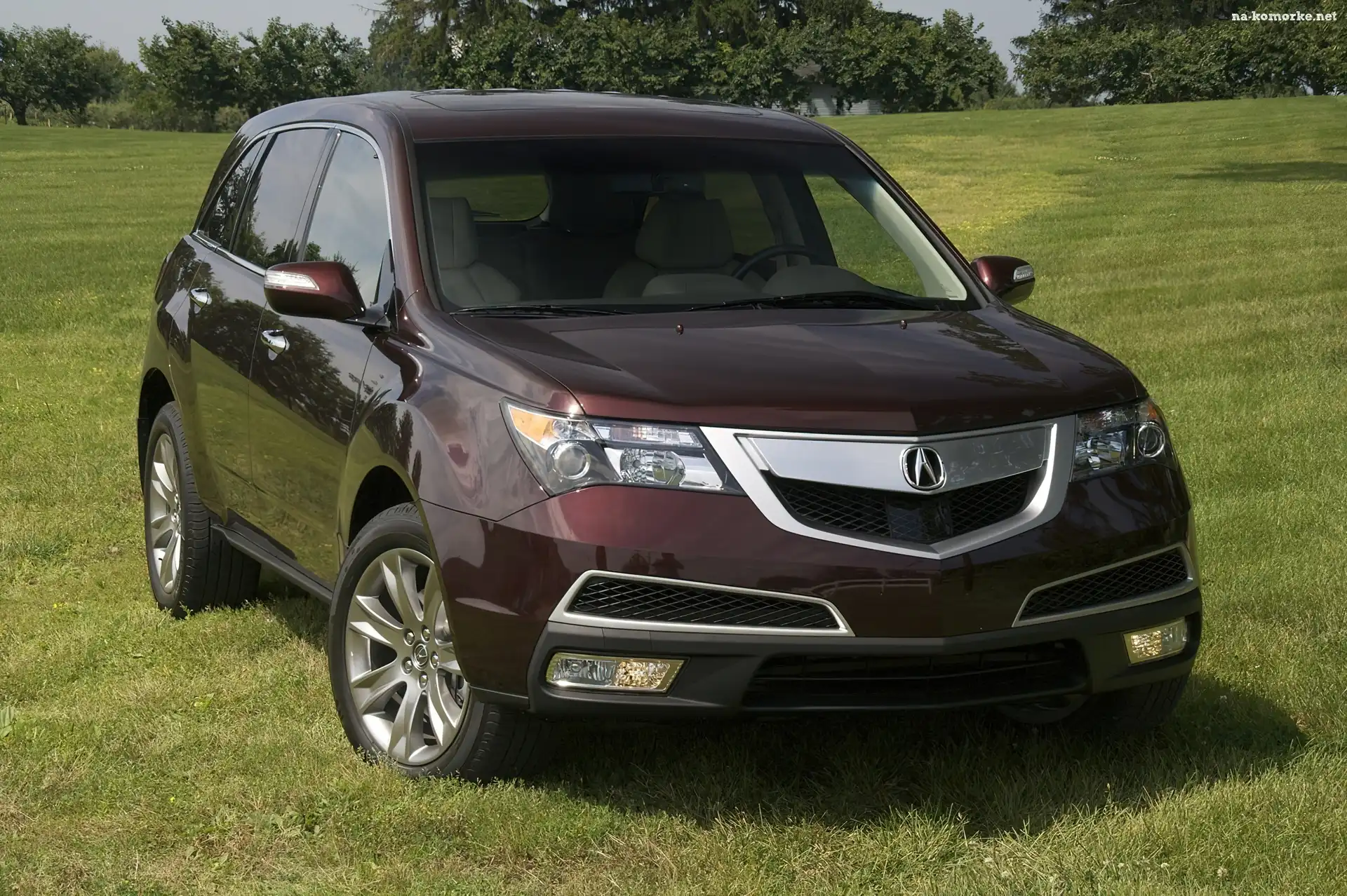 Bordowa, Acura MDX, Dyferencjał