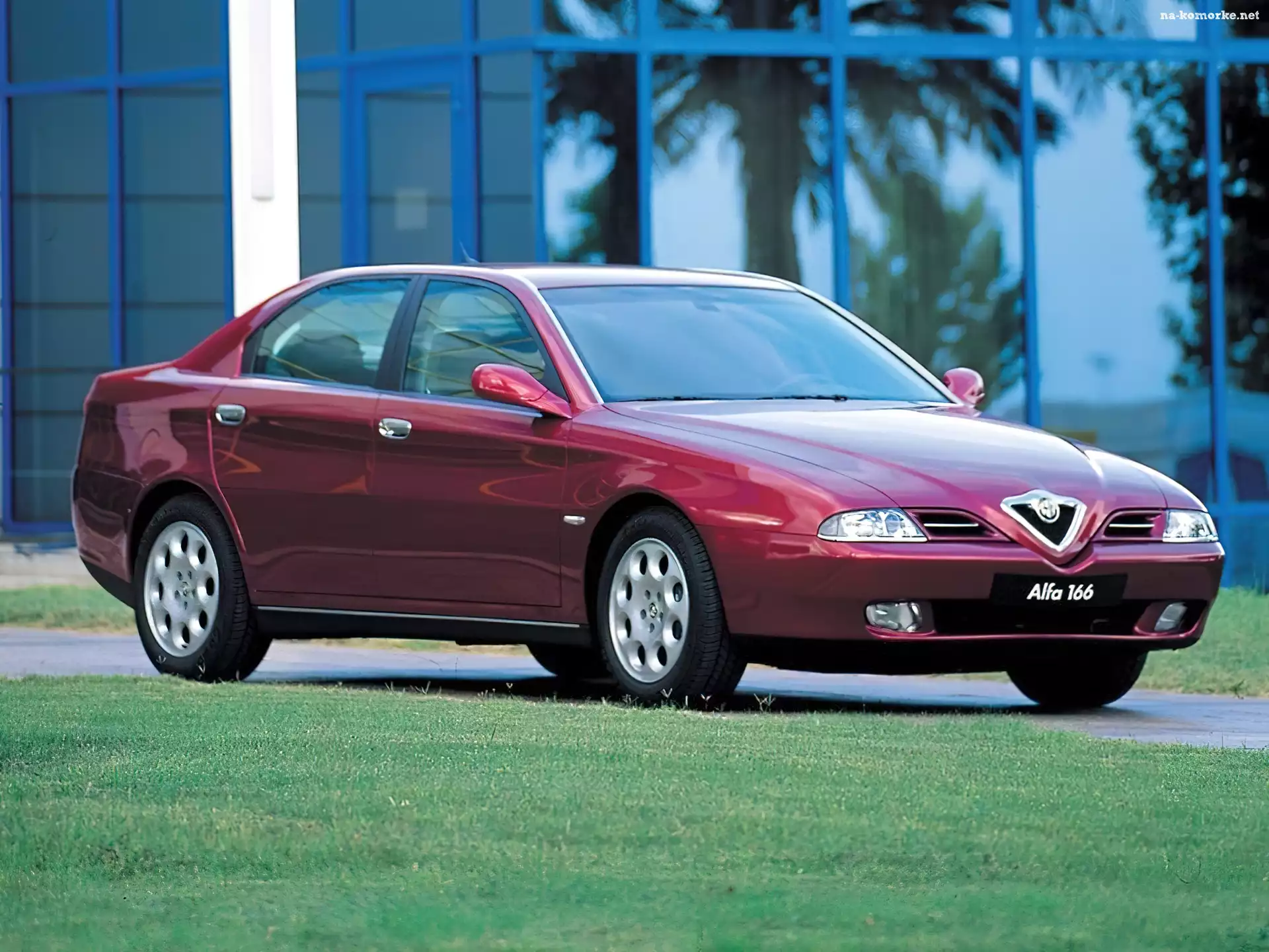 Bordowa, Alfa Romeo 166