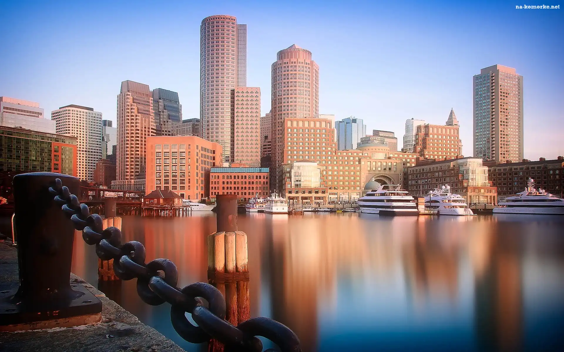 Miasto, Boston, Woda