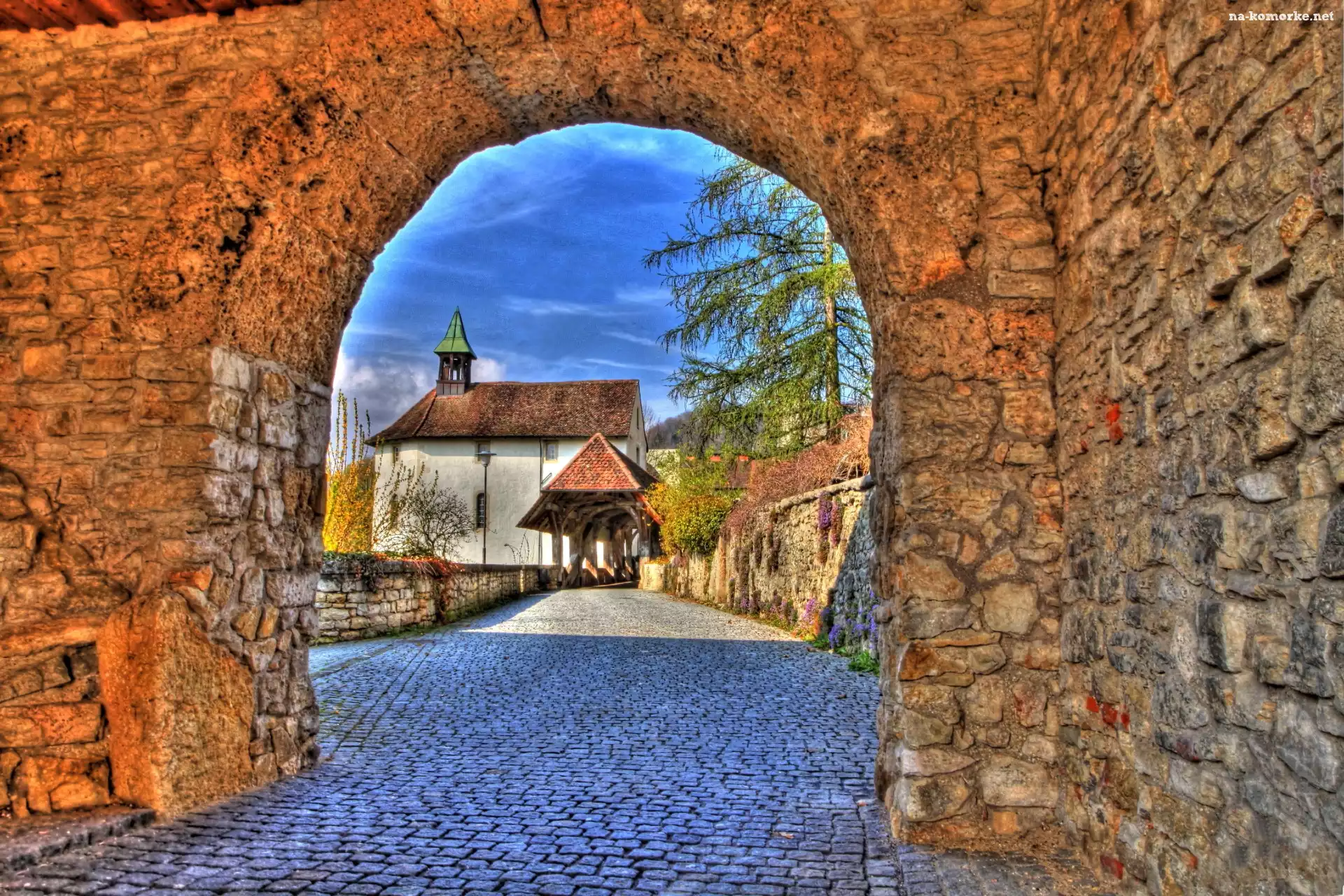 Zamek, Brama, Mur