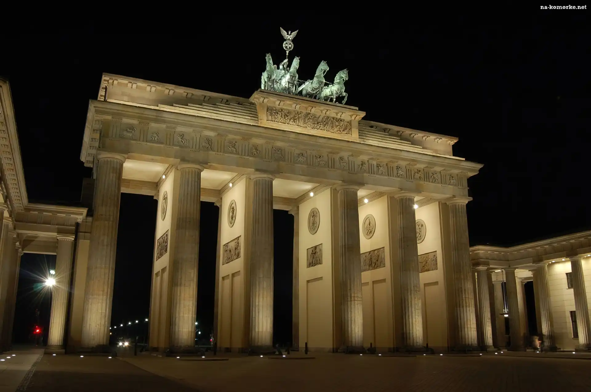 Brama Brandenburska, Berlin, Niemcy