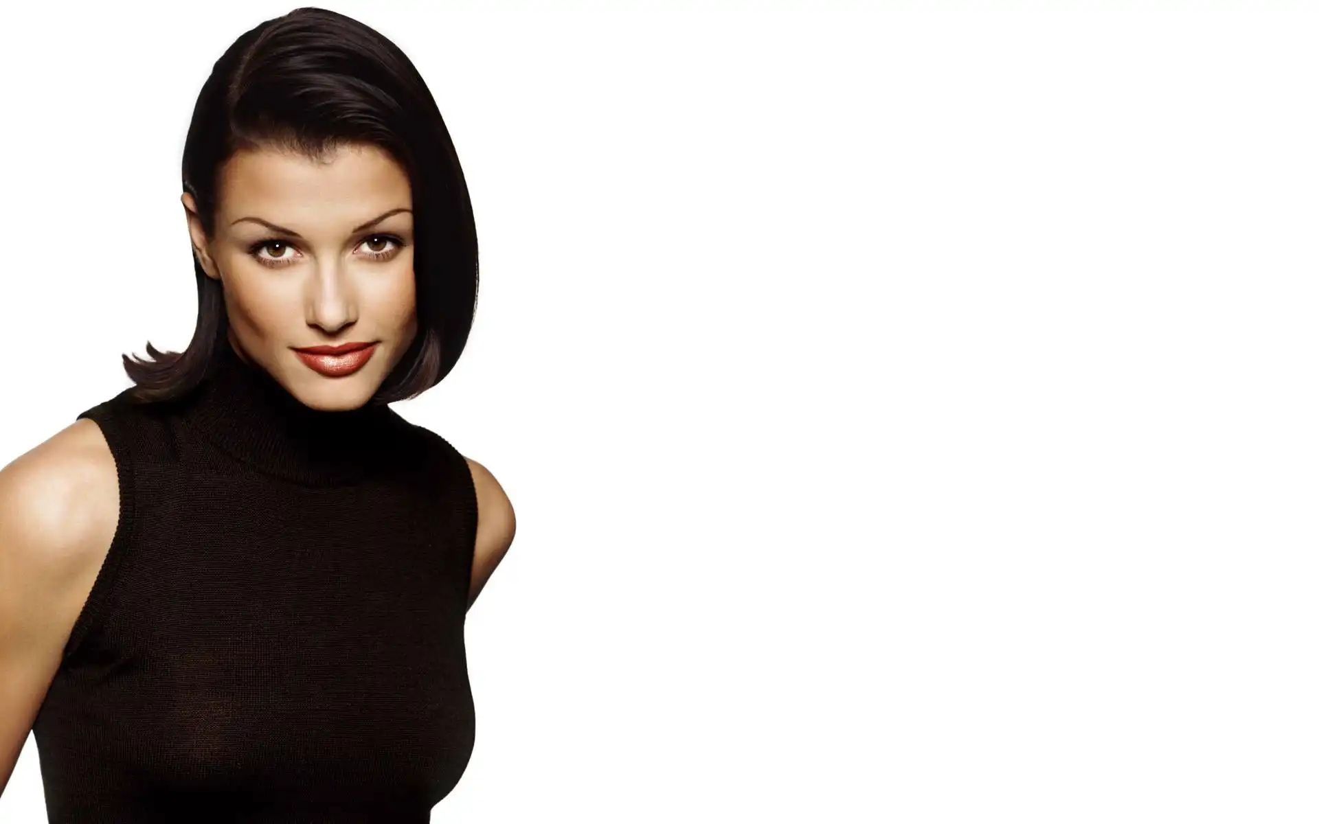 Bridget Moynahan, Spojrzenie, Czarna, Bluzeczka