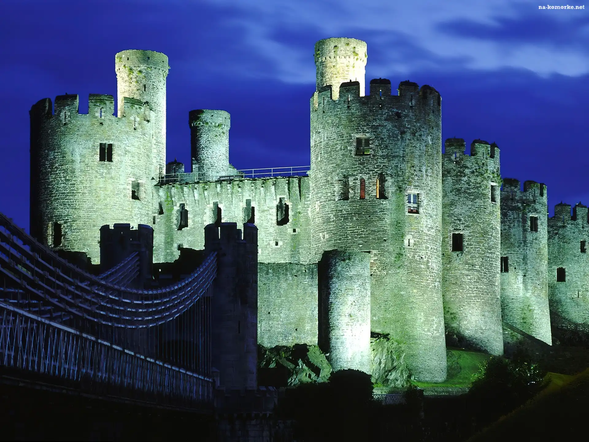 Brytania, Zamek, Conwy, Gwynedd, Wielka