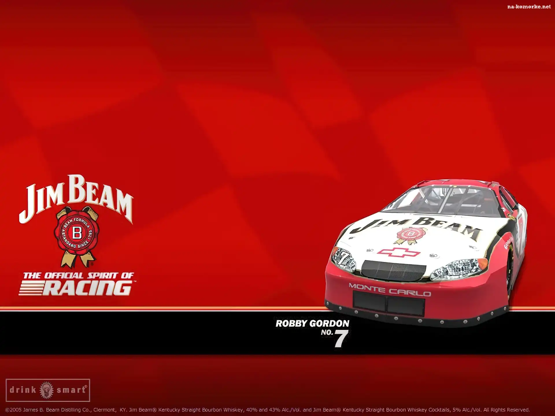 Burbon, Jim Beam, auto