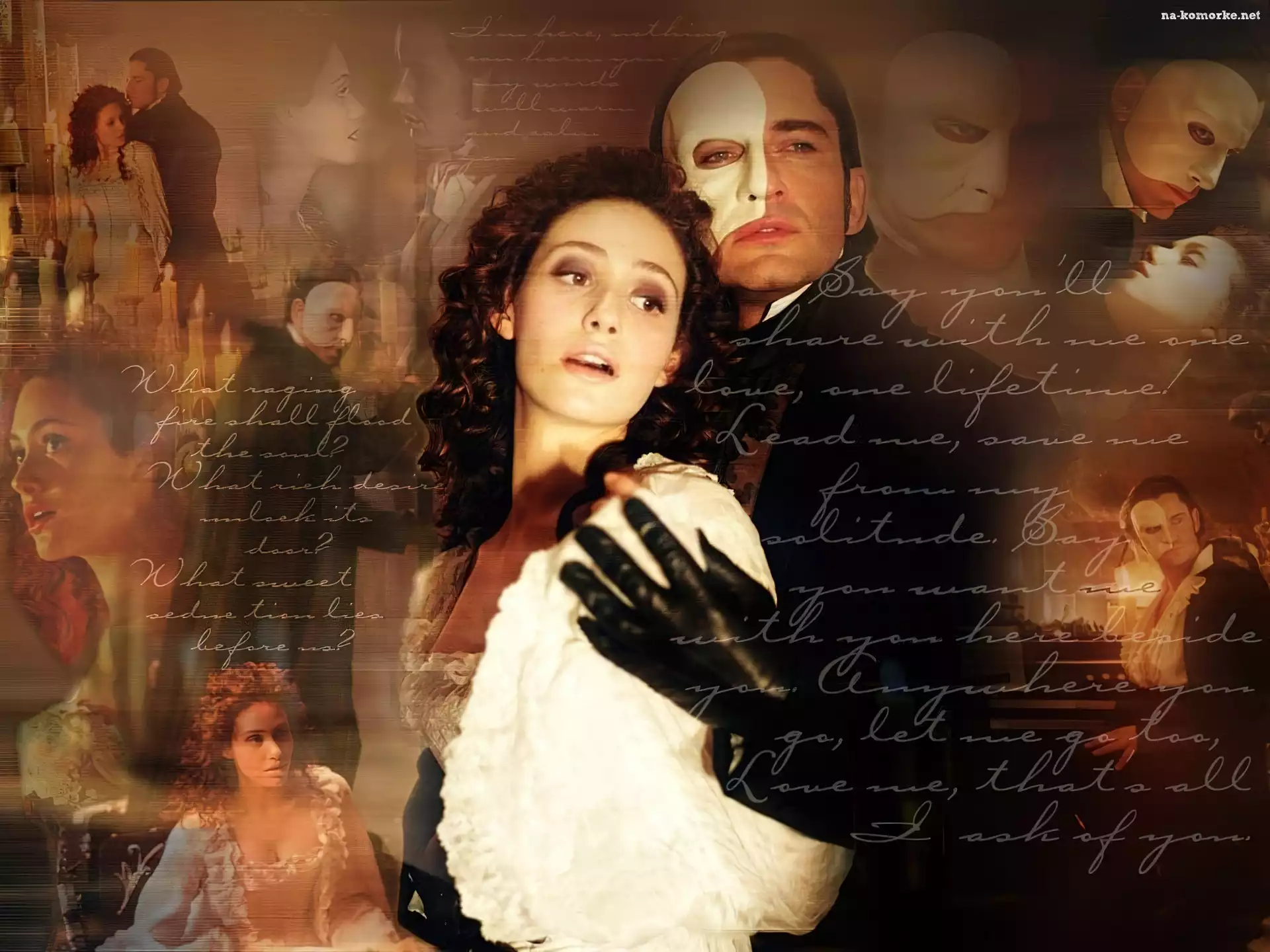 Maska, Phantom Of The Opera, Gerard Butler, napisy, Emmy Rossum