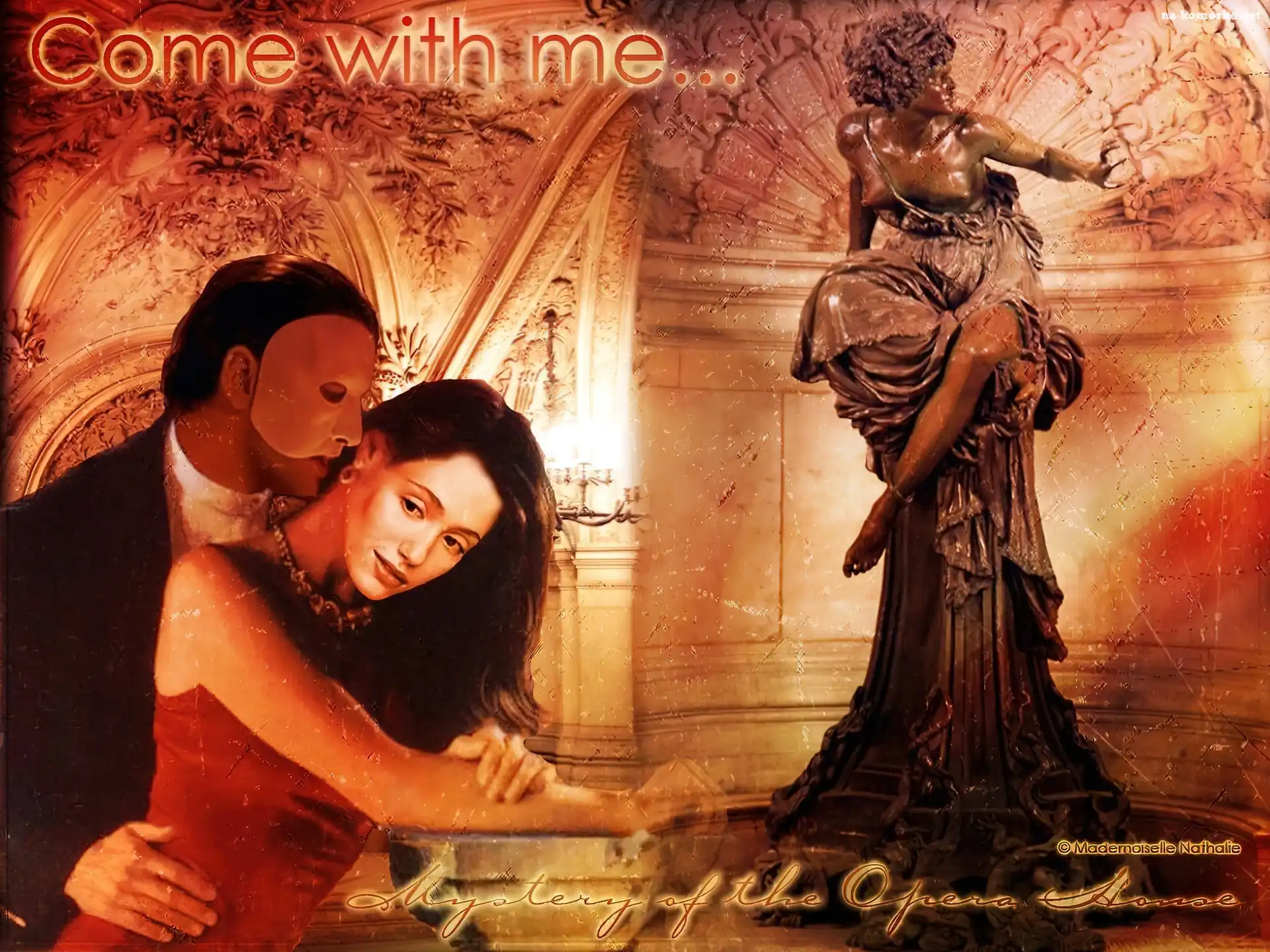 Phantom Of The Opera, figurka, Emmy Rossum, Gerard Butler