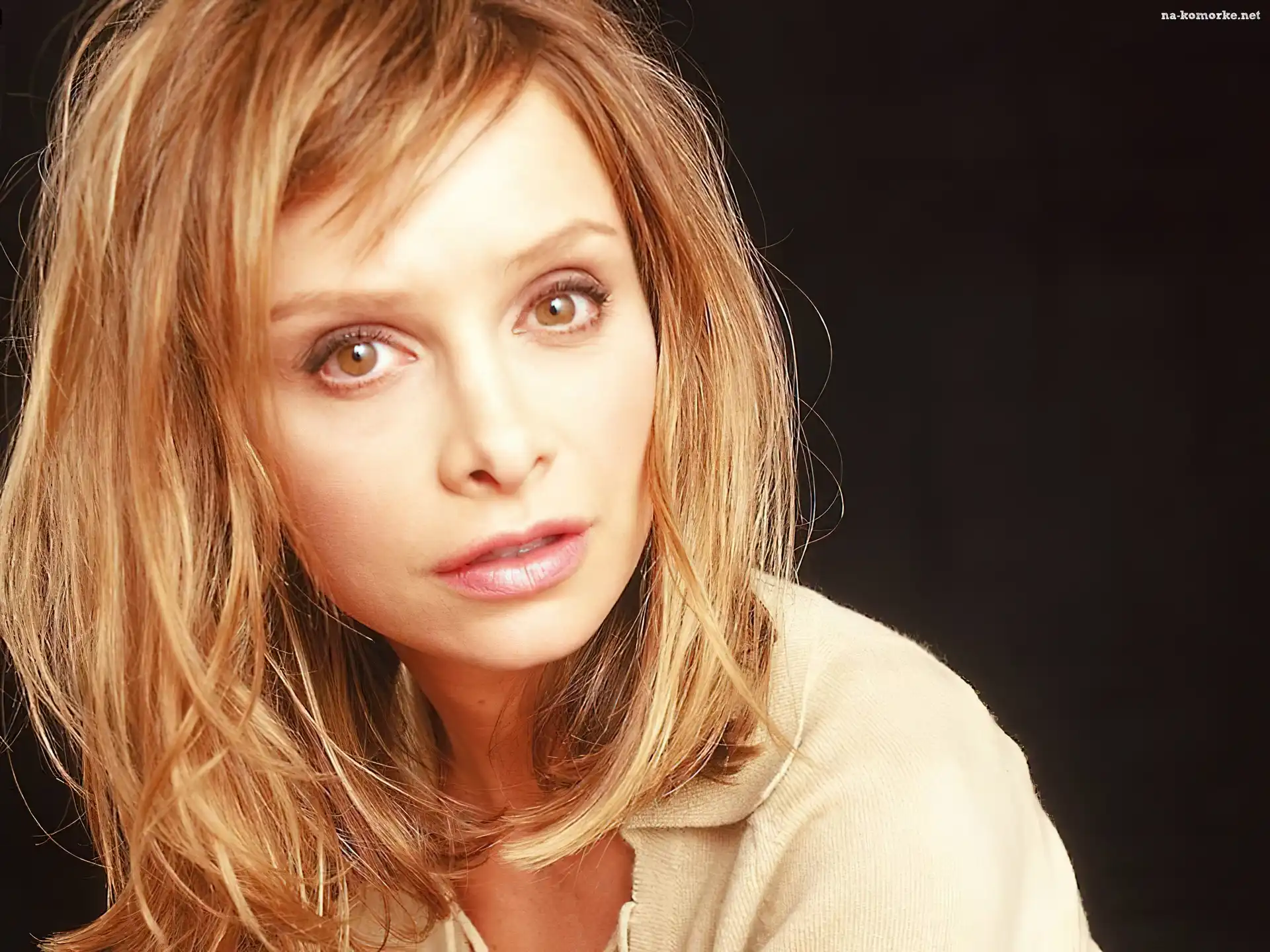 Calista Flockhart, blond włosy