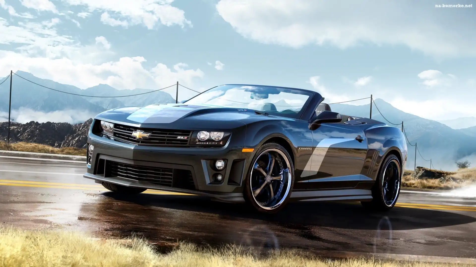 Chevrolet, Camaro, Czarny