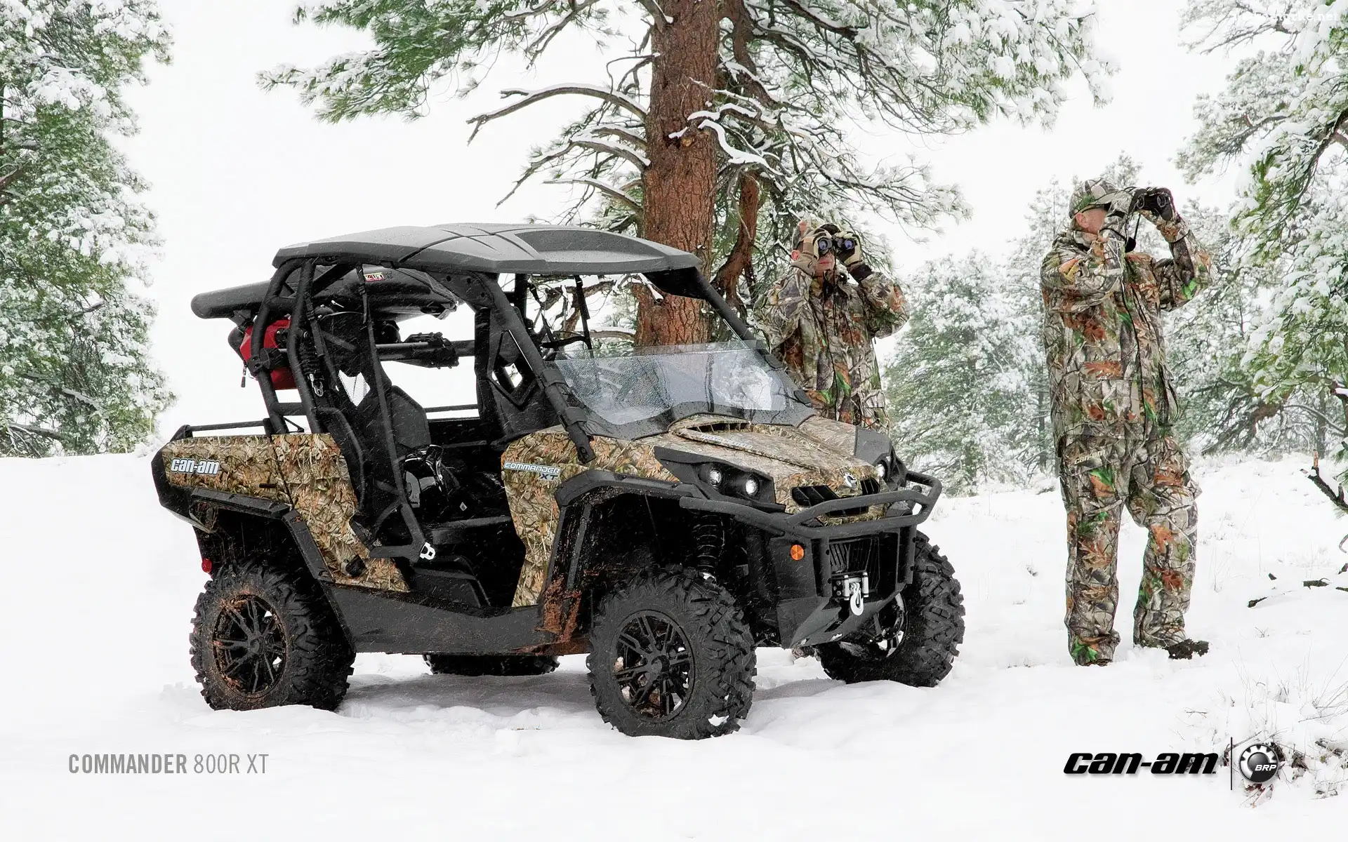 Camo, Quad, CanAm Commander 800RXTa