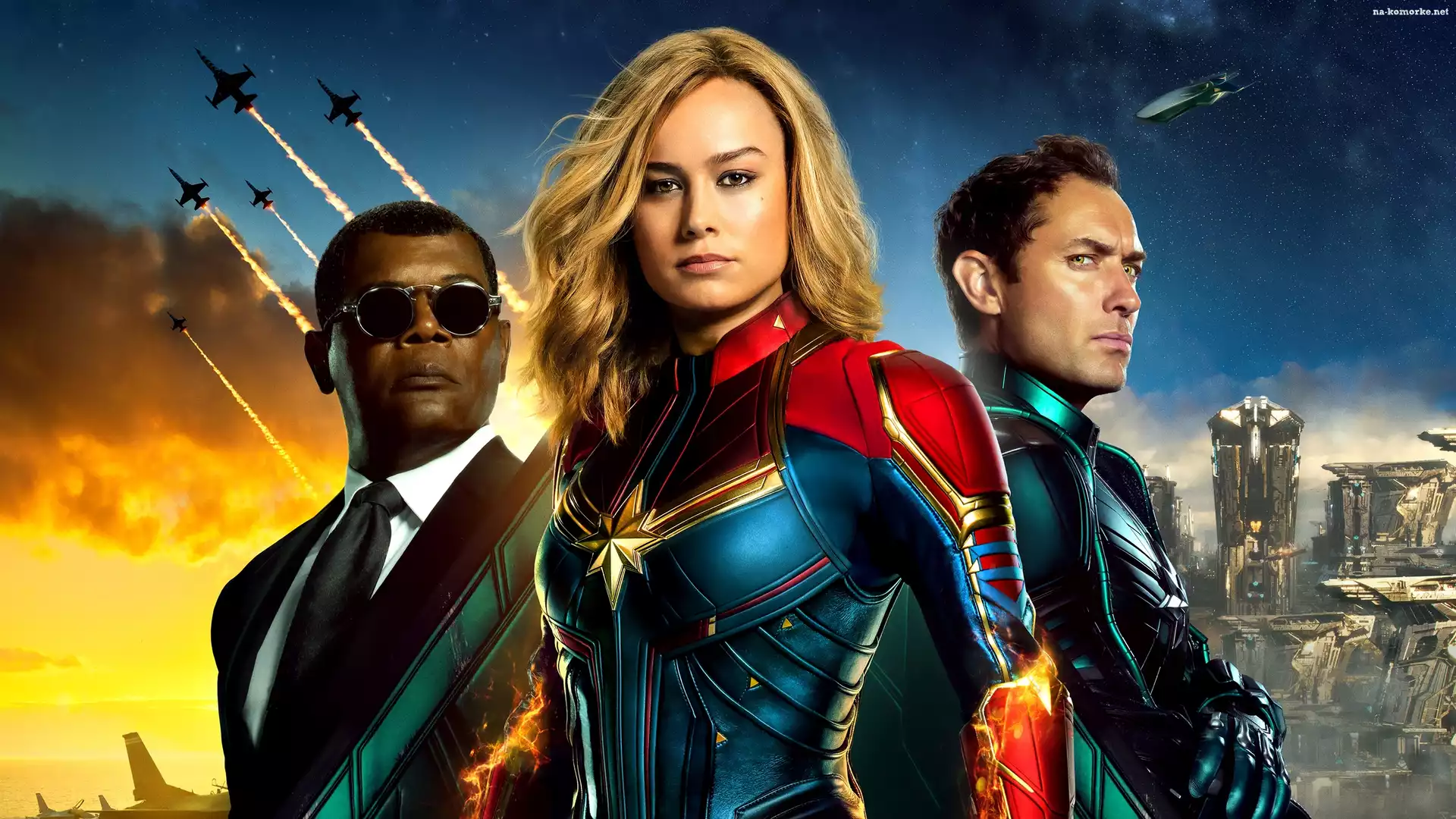 Film, Samuel L. Jackson, Captain Marvel, Jude Law, Kapitan Marvel, Aktorka, Brie Larson, Aktorzy