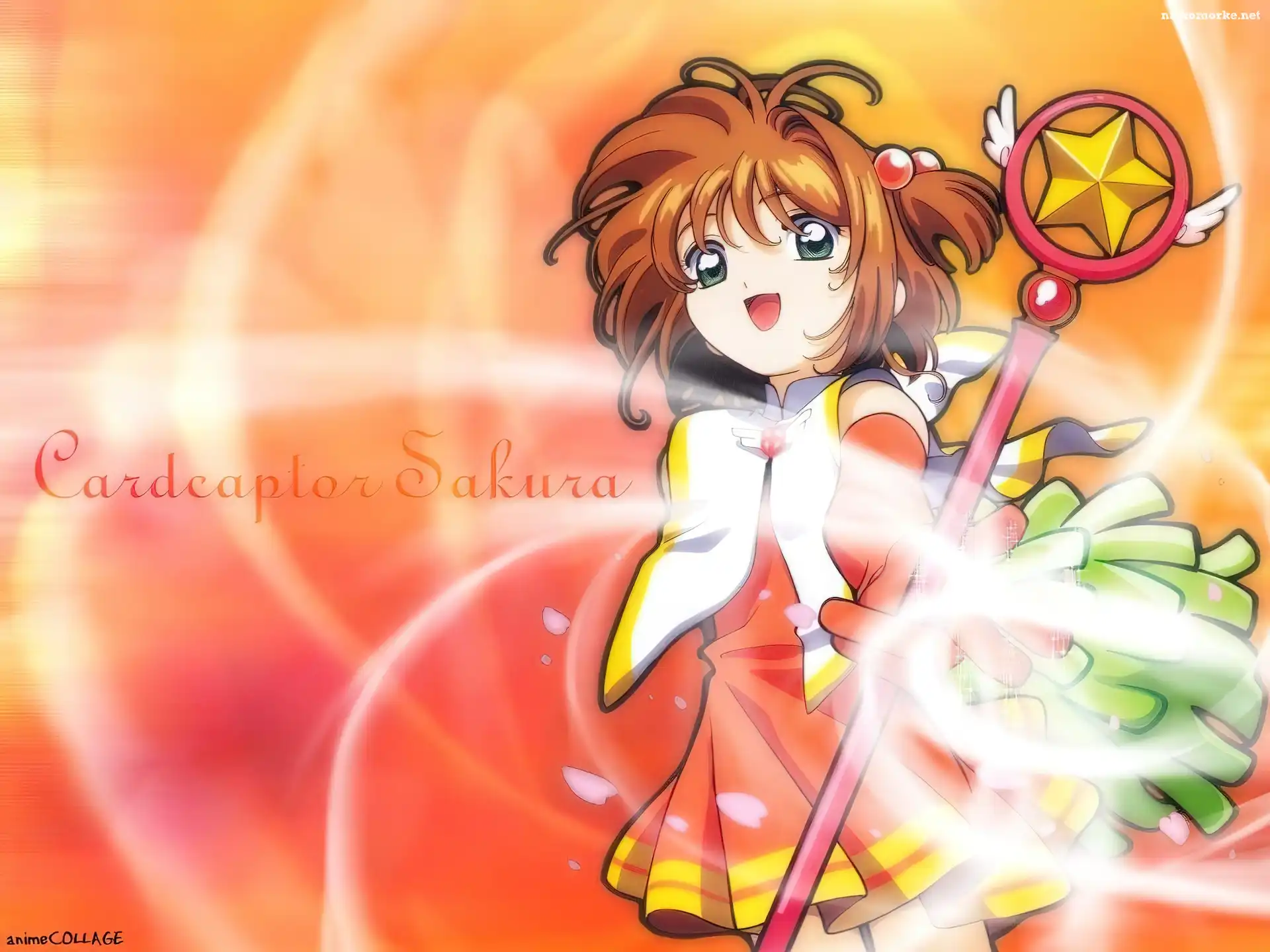 Cardcaptor Sakura, napisy, dziewczyna, kij