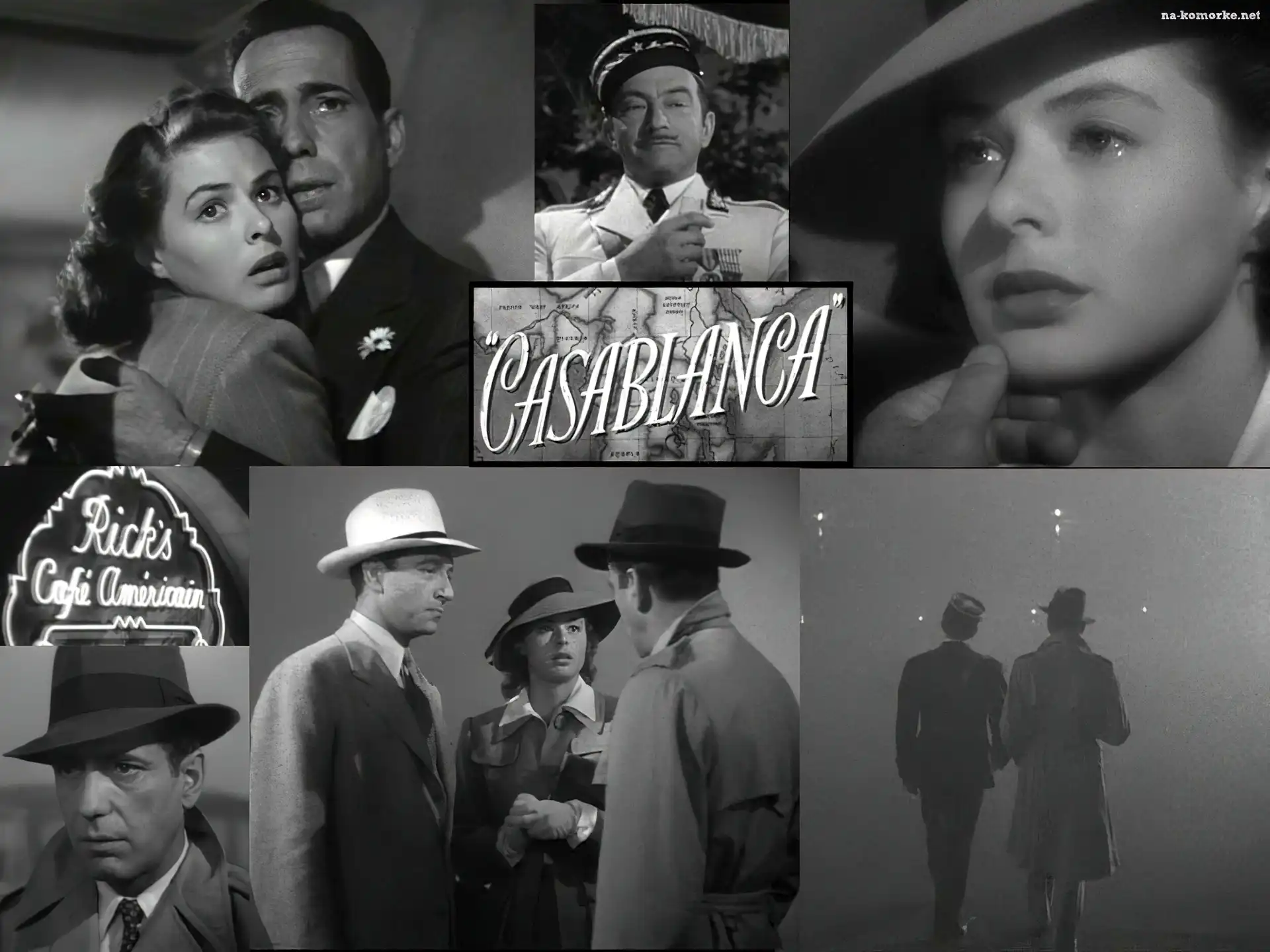 Casablanca, postacie, Ingrid Bergman, zdjęcia