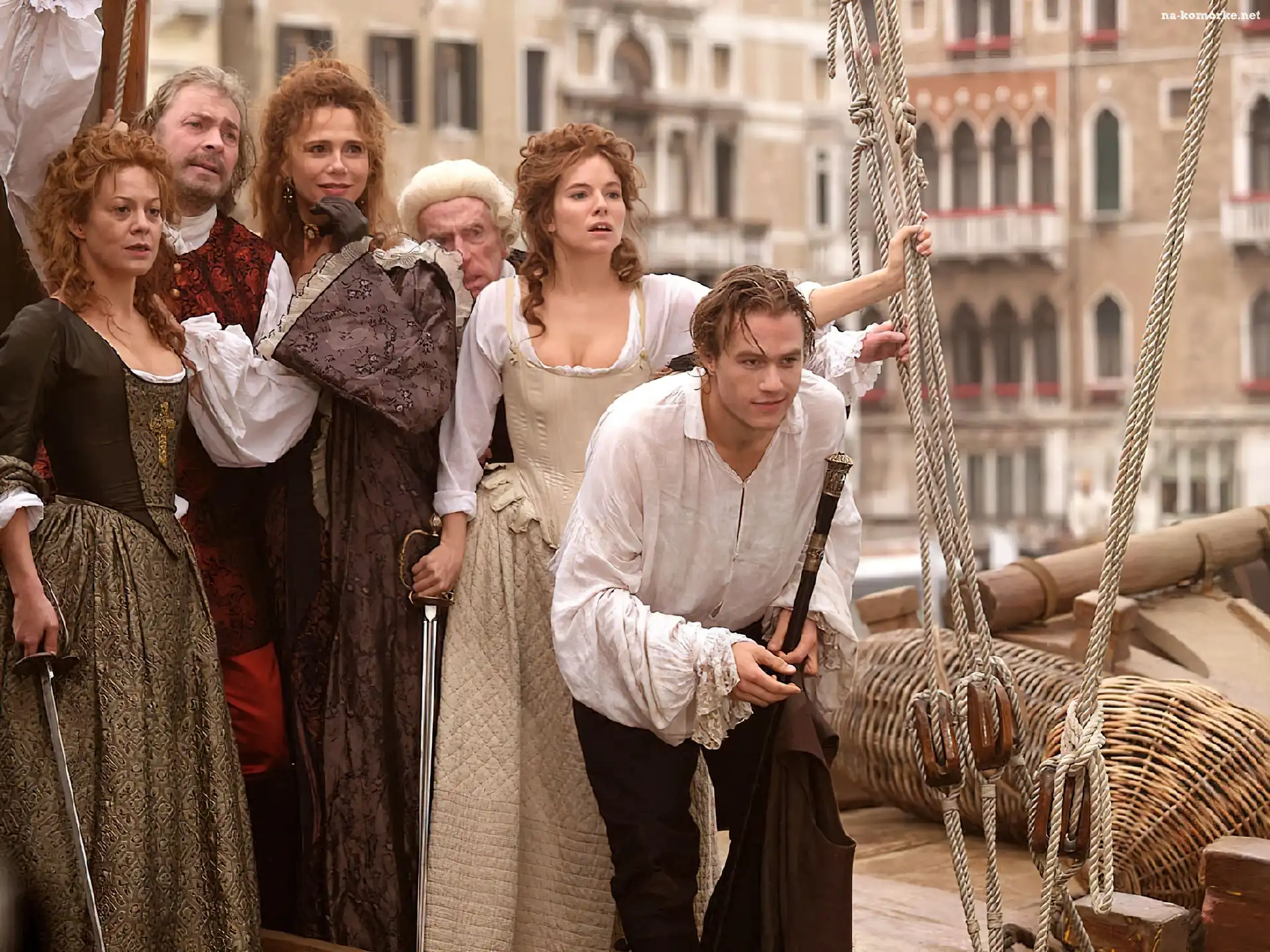 Casanova, budynek, Heath Ledger, postacie