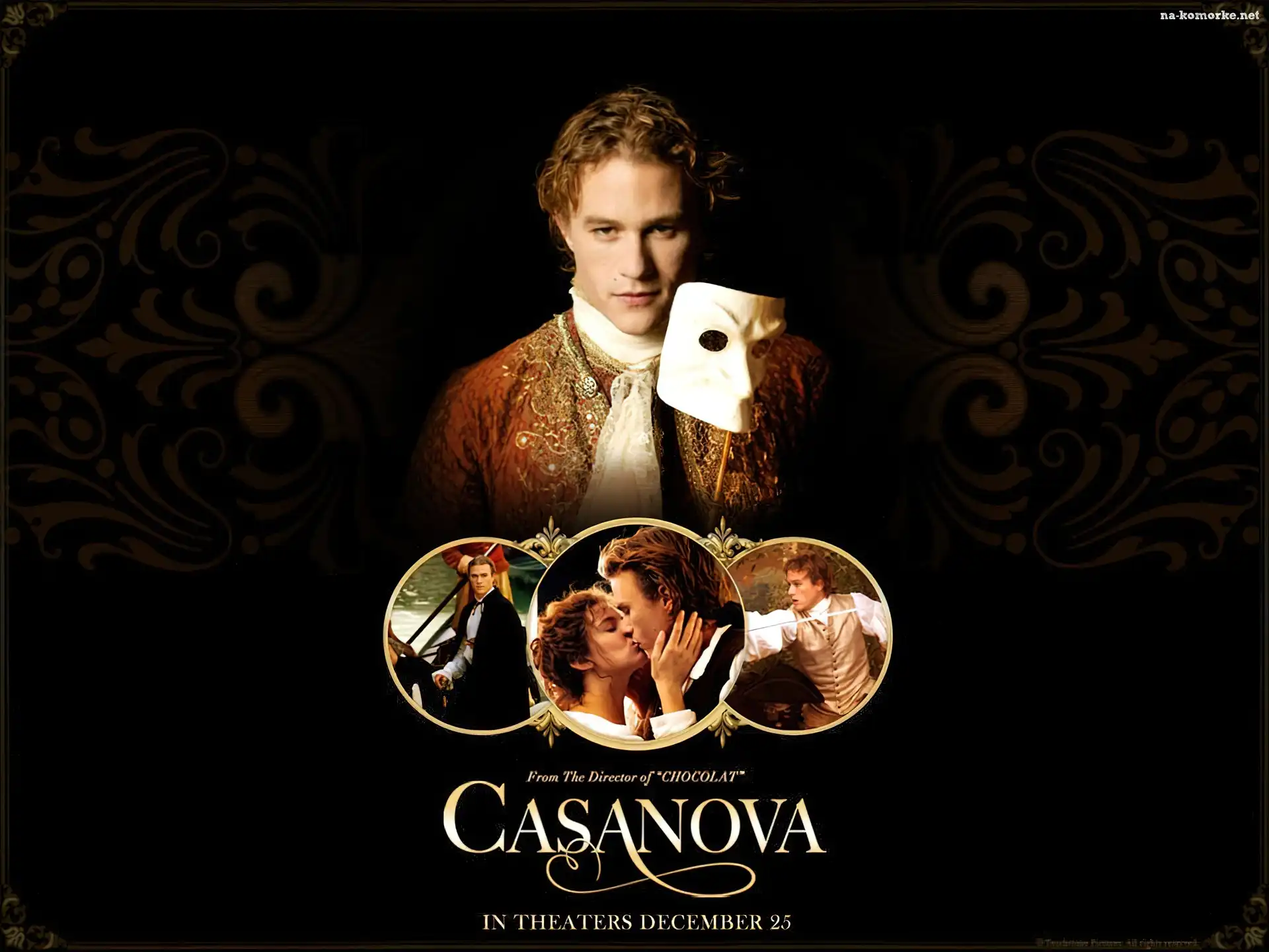Casanova, maska, Heath Ledger
