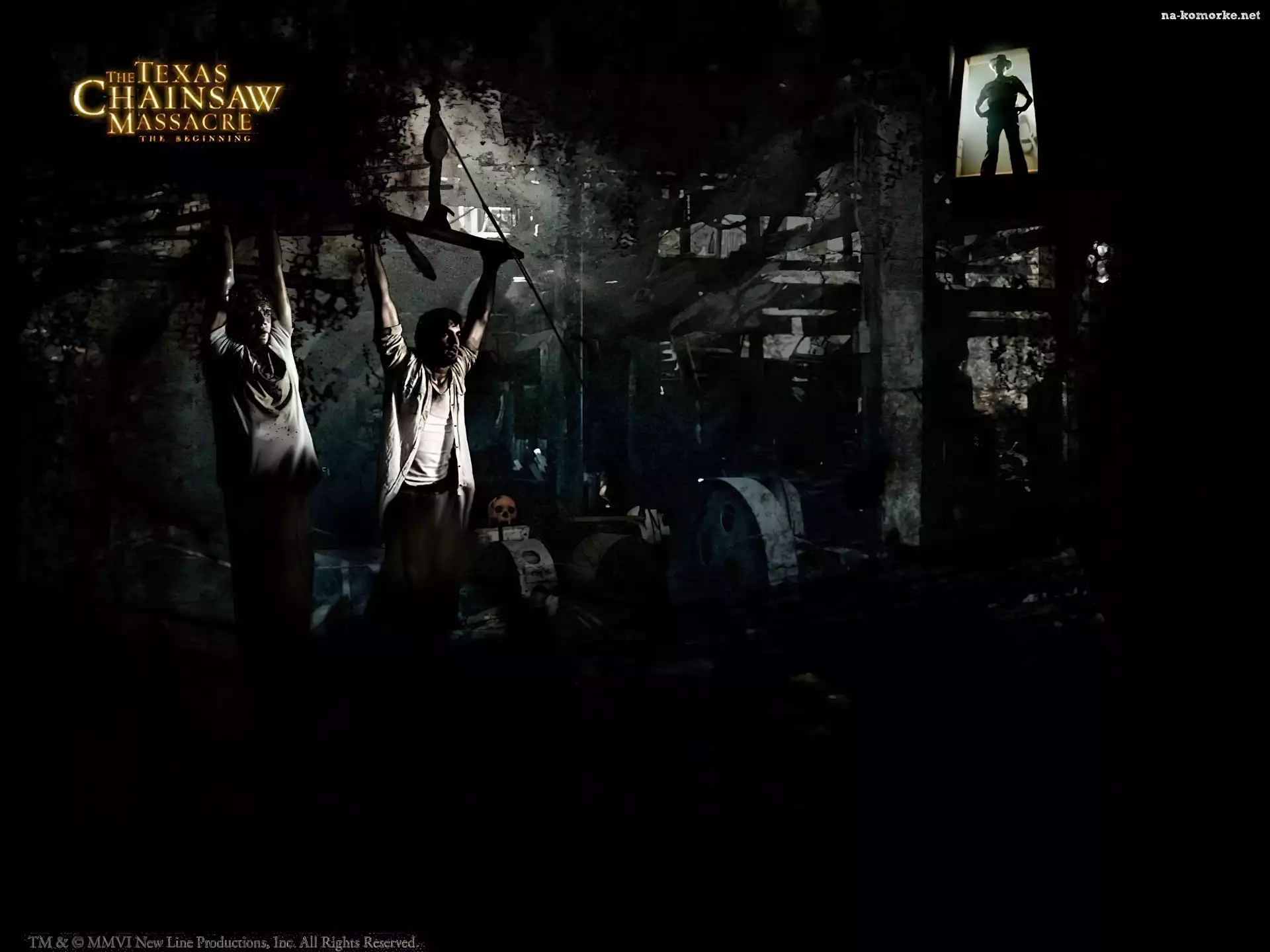 Texas Chainsaw Massacre The Beginning, wiszÄ…, ludzie, horror