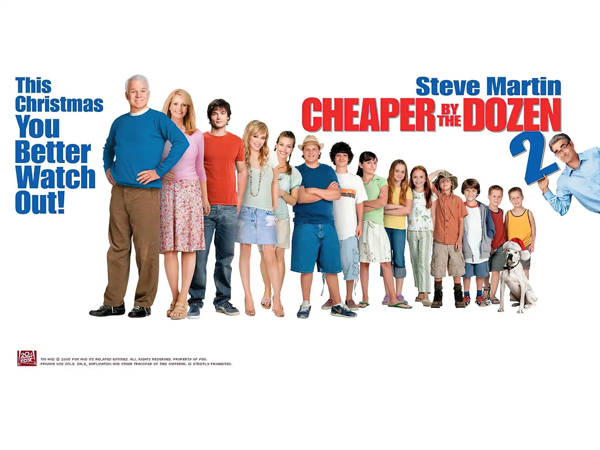 Piper Perabo, Cheaper By The Dozen 2, Tom Welling, dzieci, Bonnie Hunt, Steve Martin