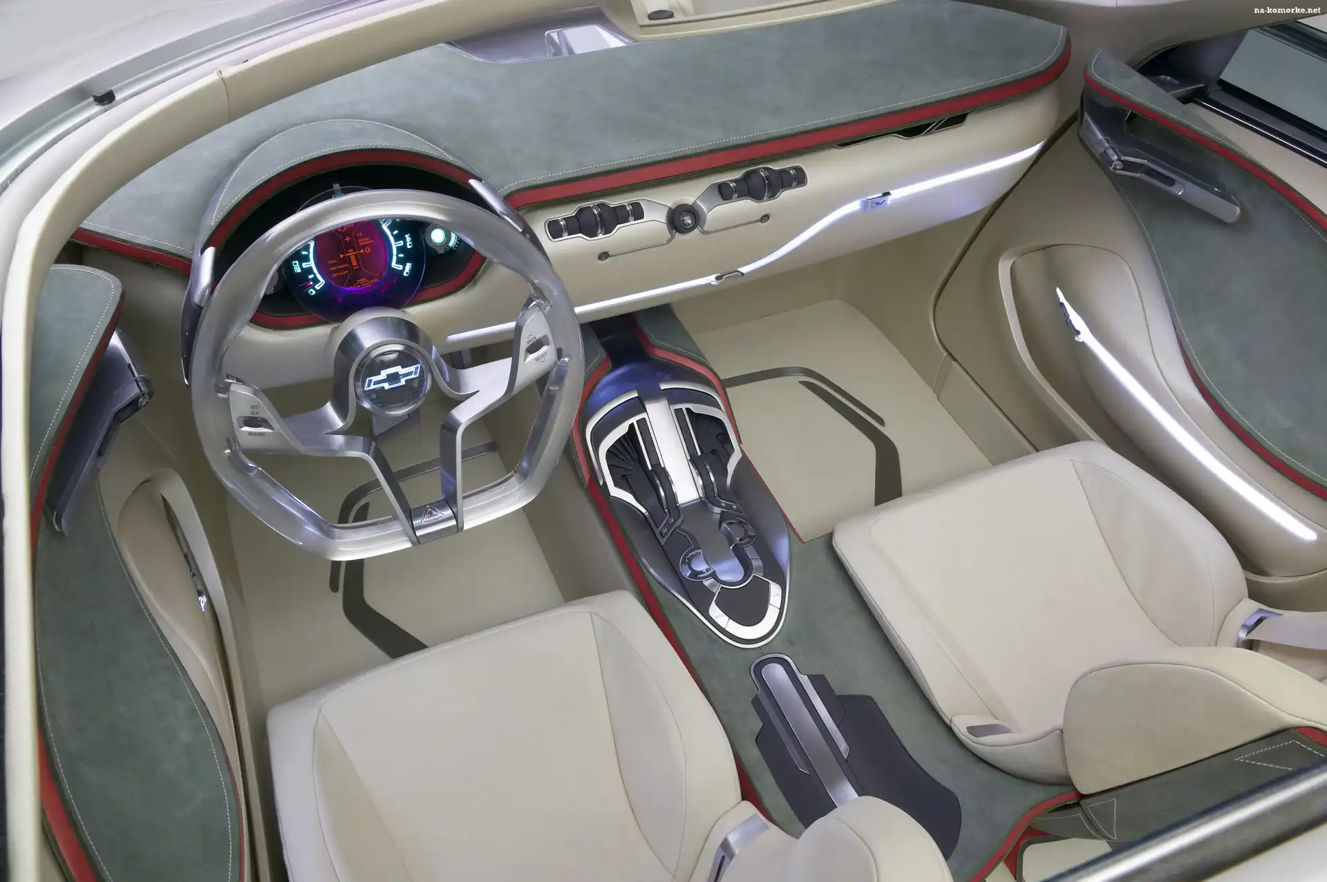 Chevrolet Volt, Futurystyczne, Wnętrze