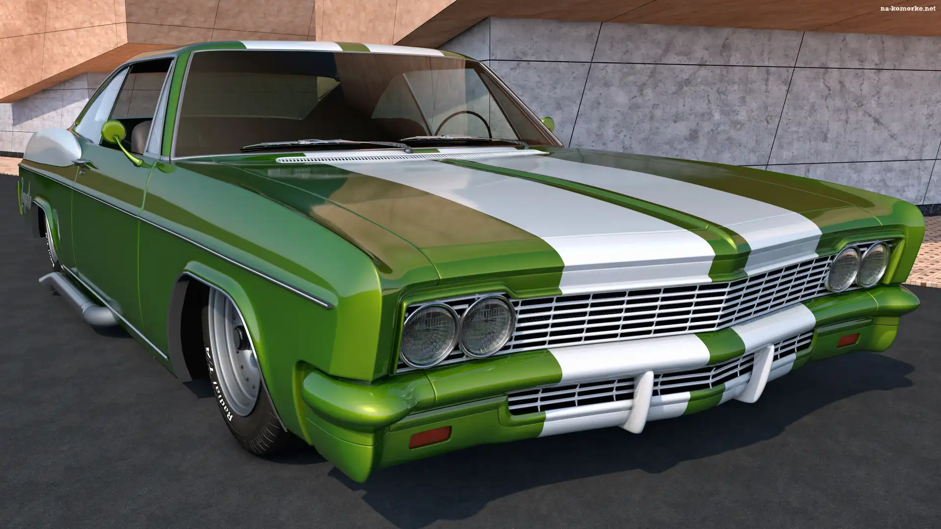 Zabytkowy, Chevrolet Impala SS Sport Coupe, 1966