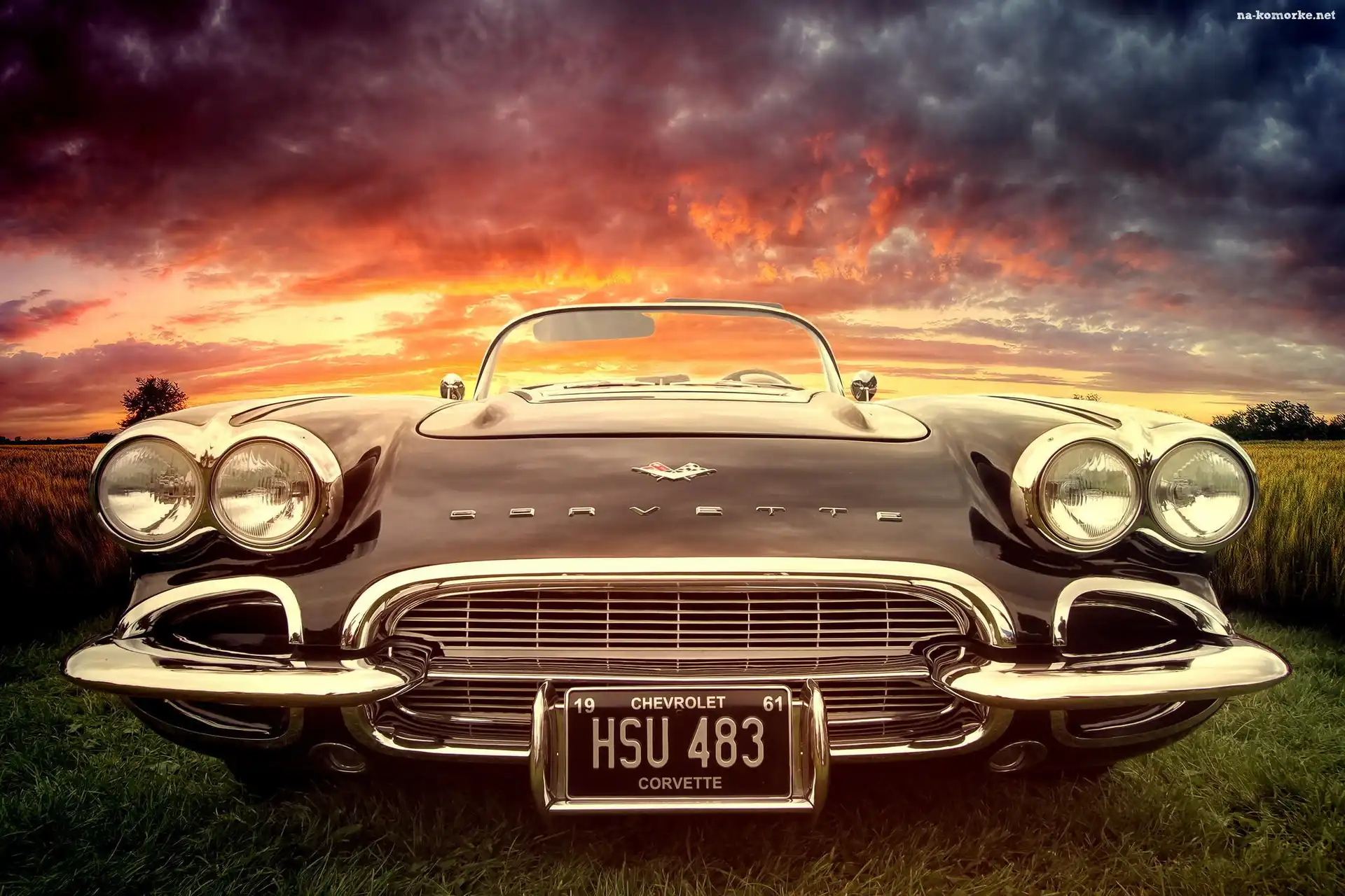 Zabytkowy, Chevrolet, Corvette