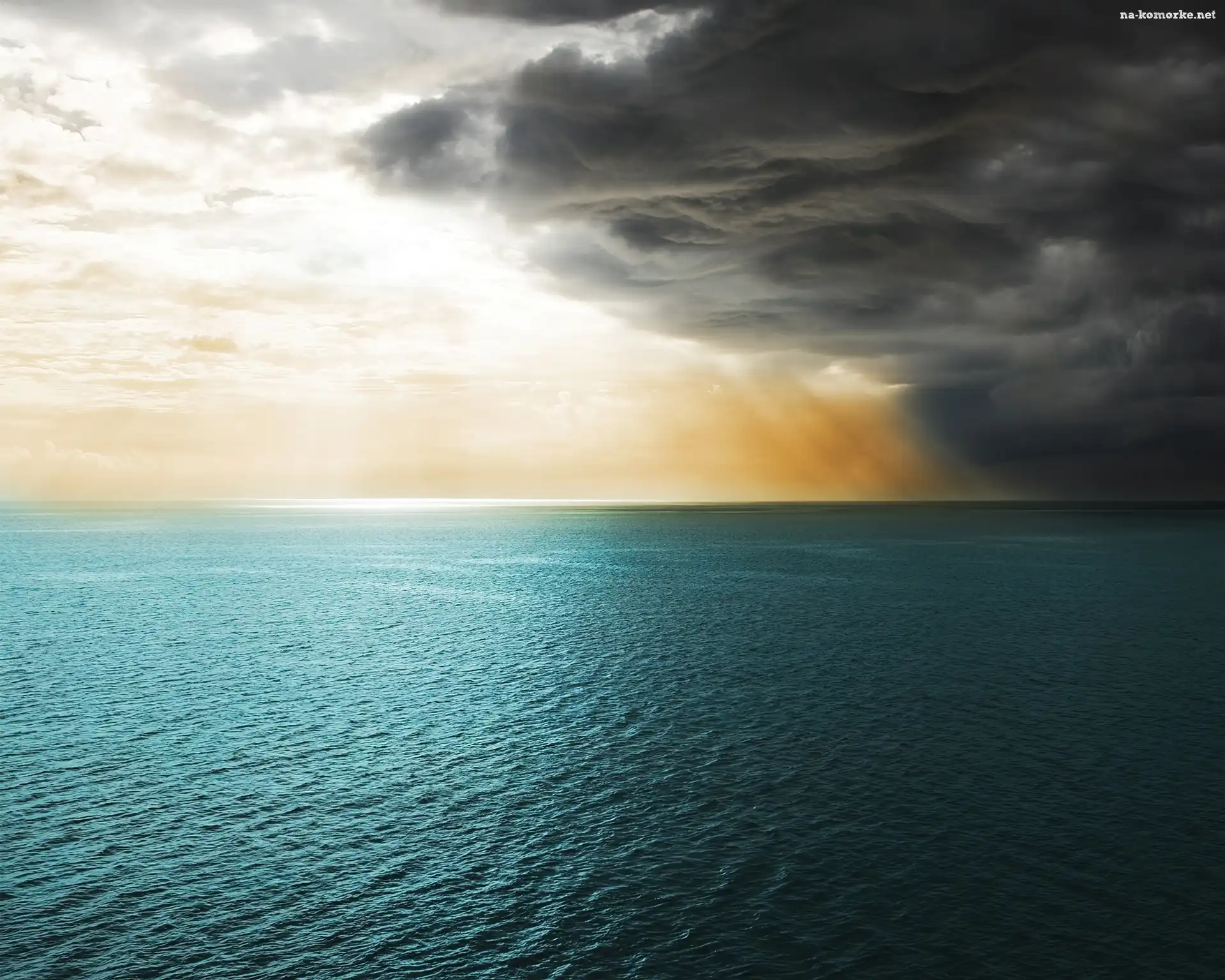 Czarne, Chmury, Ocean