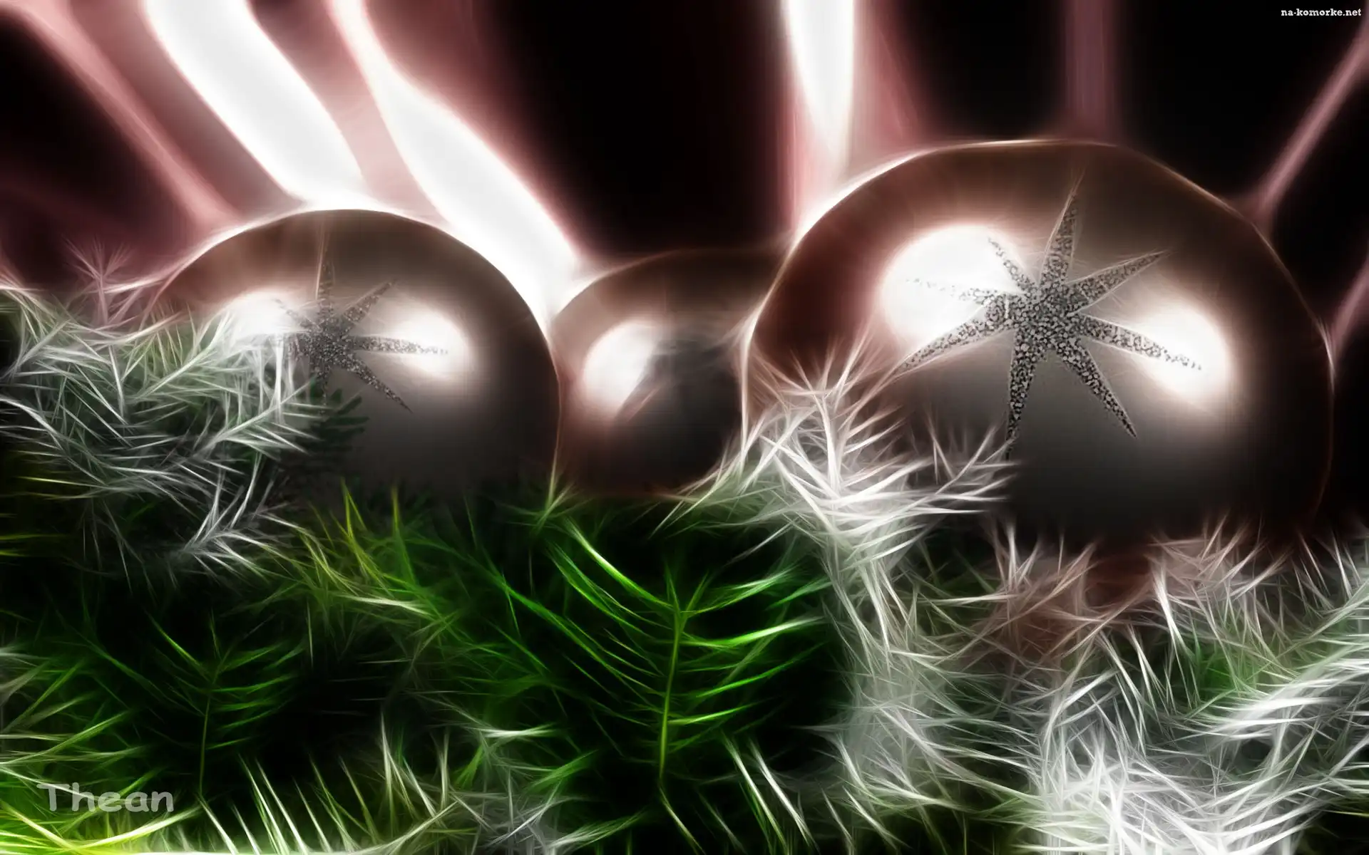 Bombki, Choinka, Fractalius